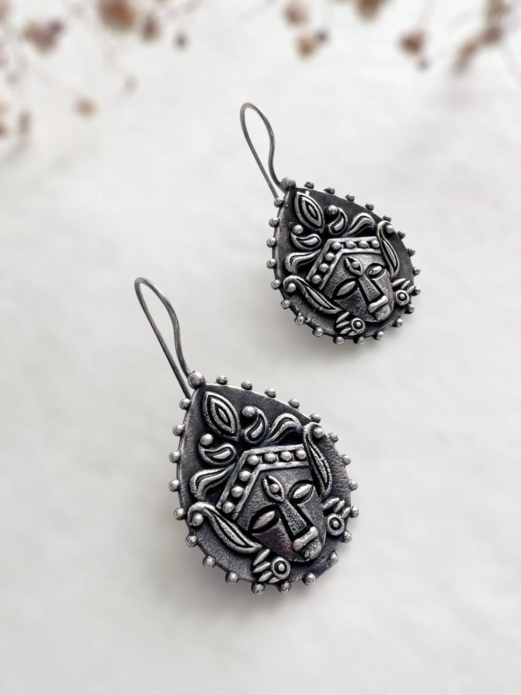Shakti Hook Earrings - Jhaanjhariya