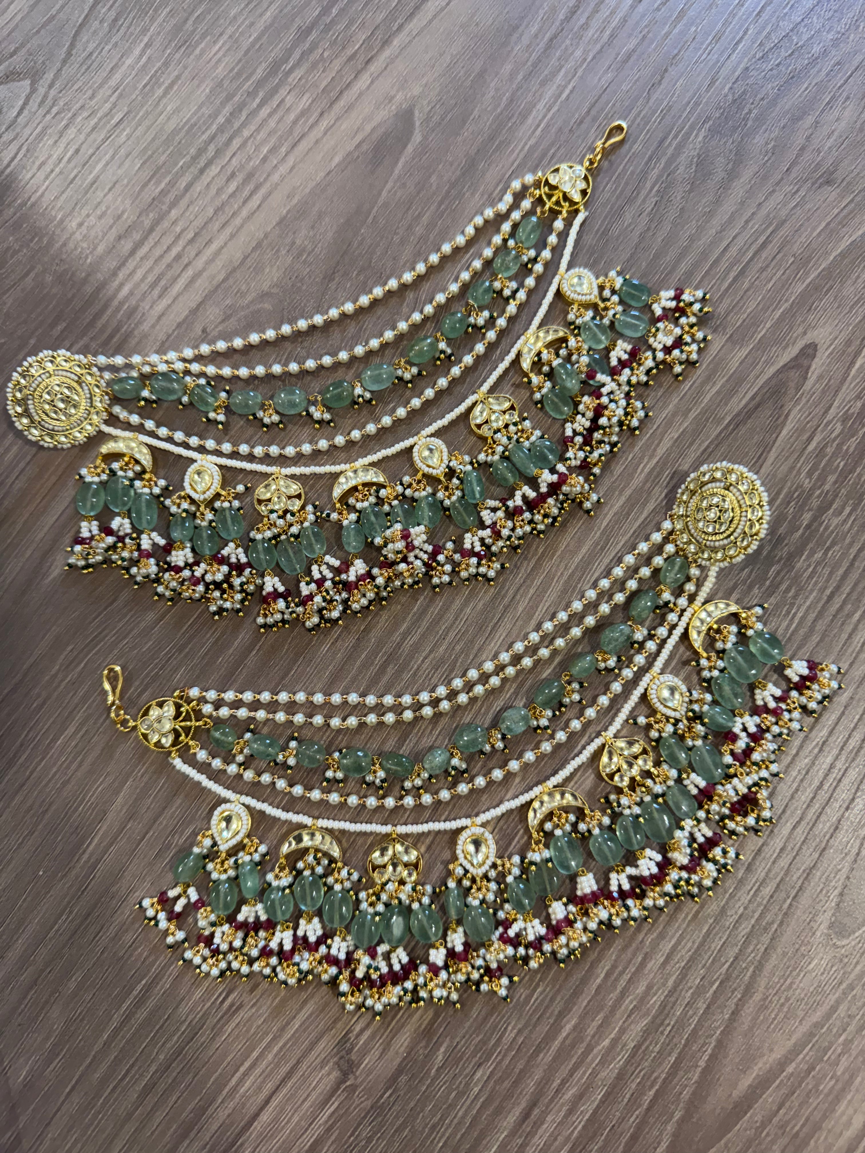 Nooré Ada Studs with Kaanchain