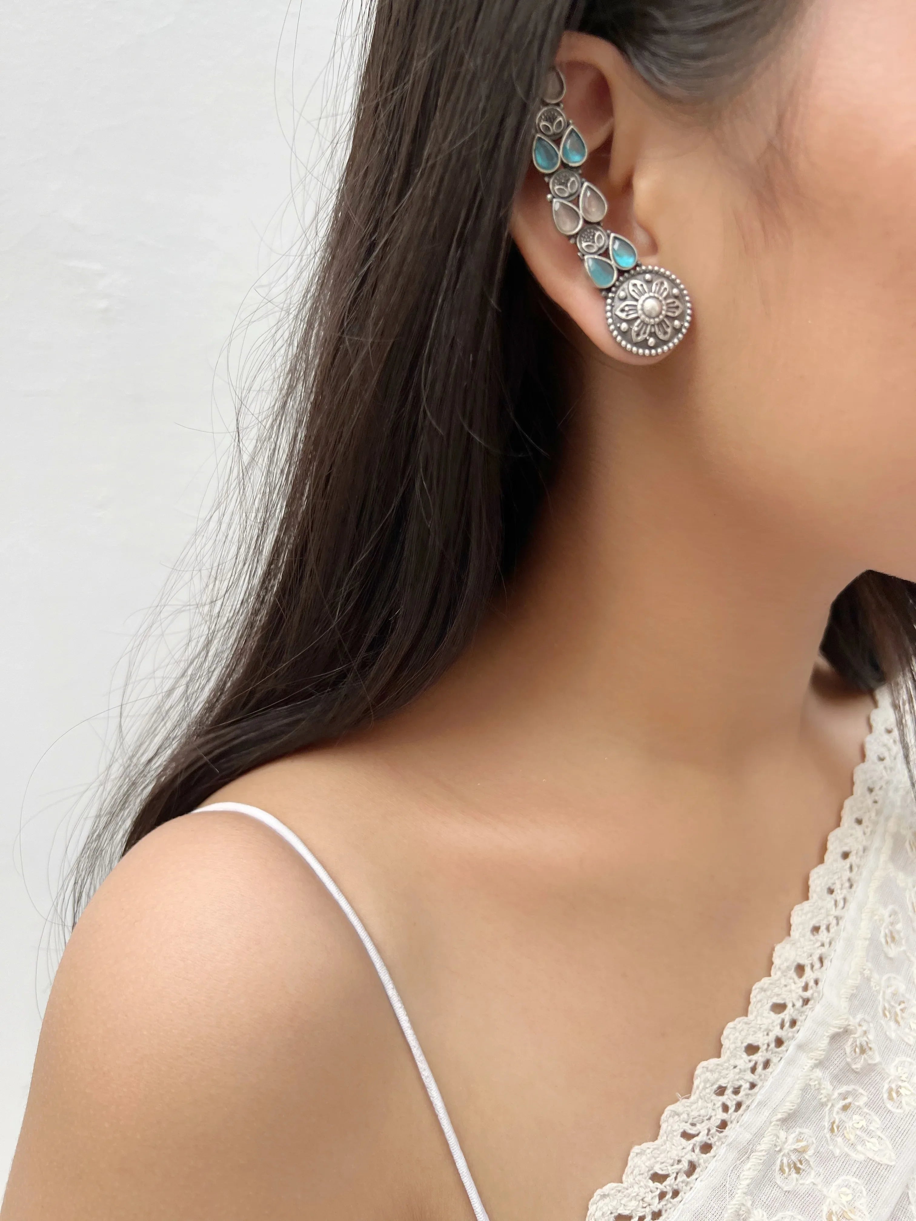 Falak Earcuffs (SET OF TWO) - Jhaanjhariya