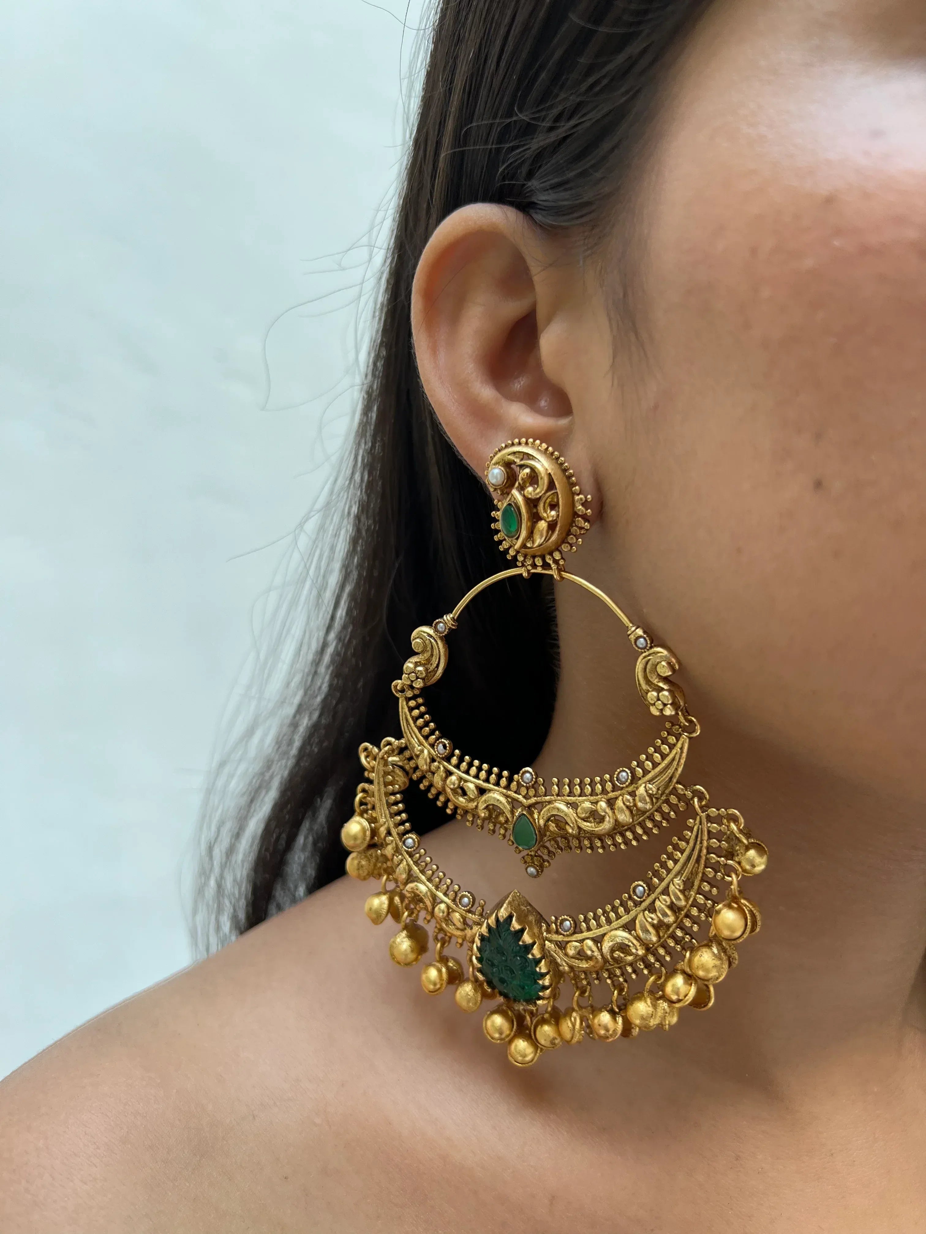 Ijaya Silver Chaandbaliyan - Jhaanjhariya