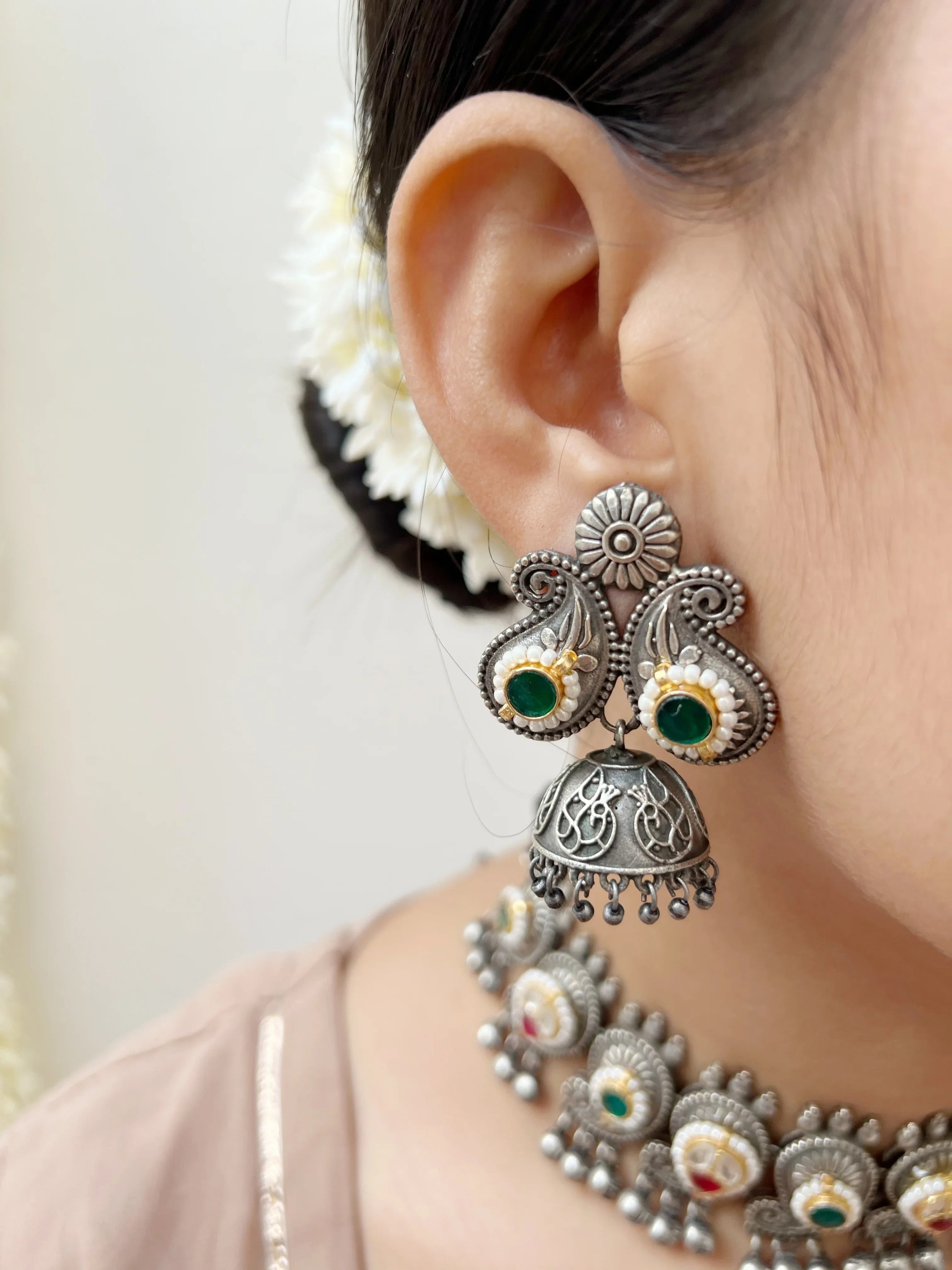 Ranika Choker Set - Jhaanjhariya