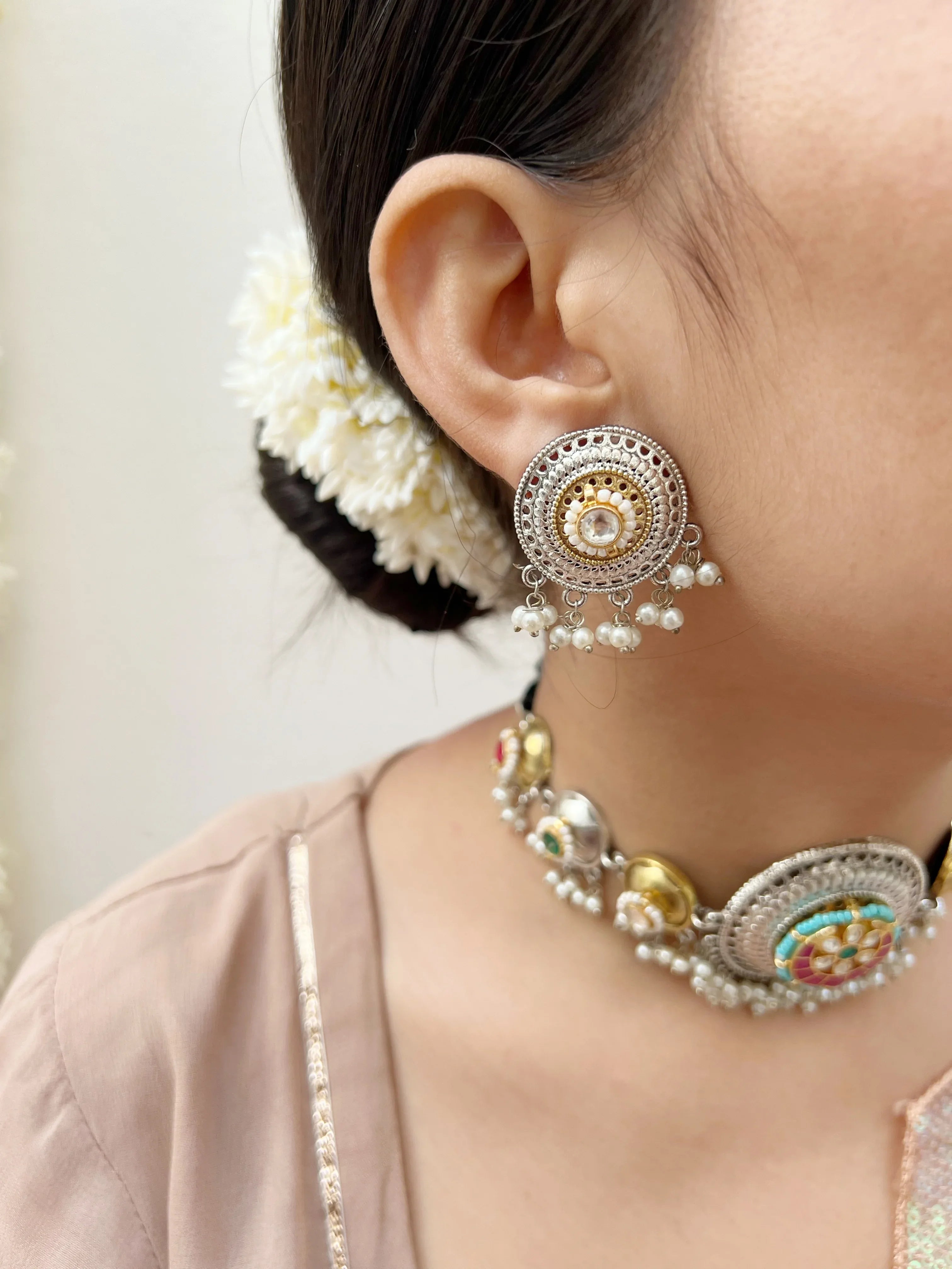 Raya Choker Set - Jhaanjhariya