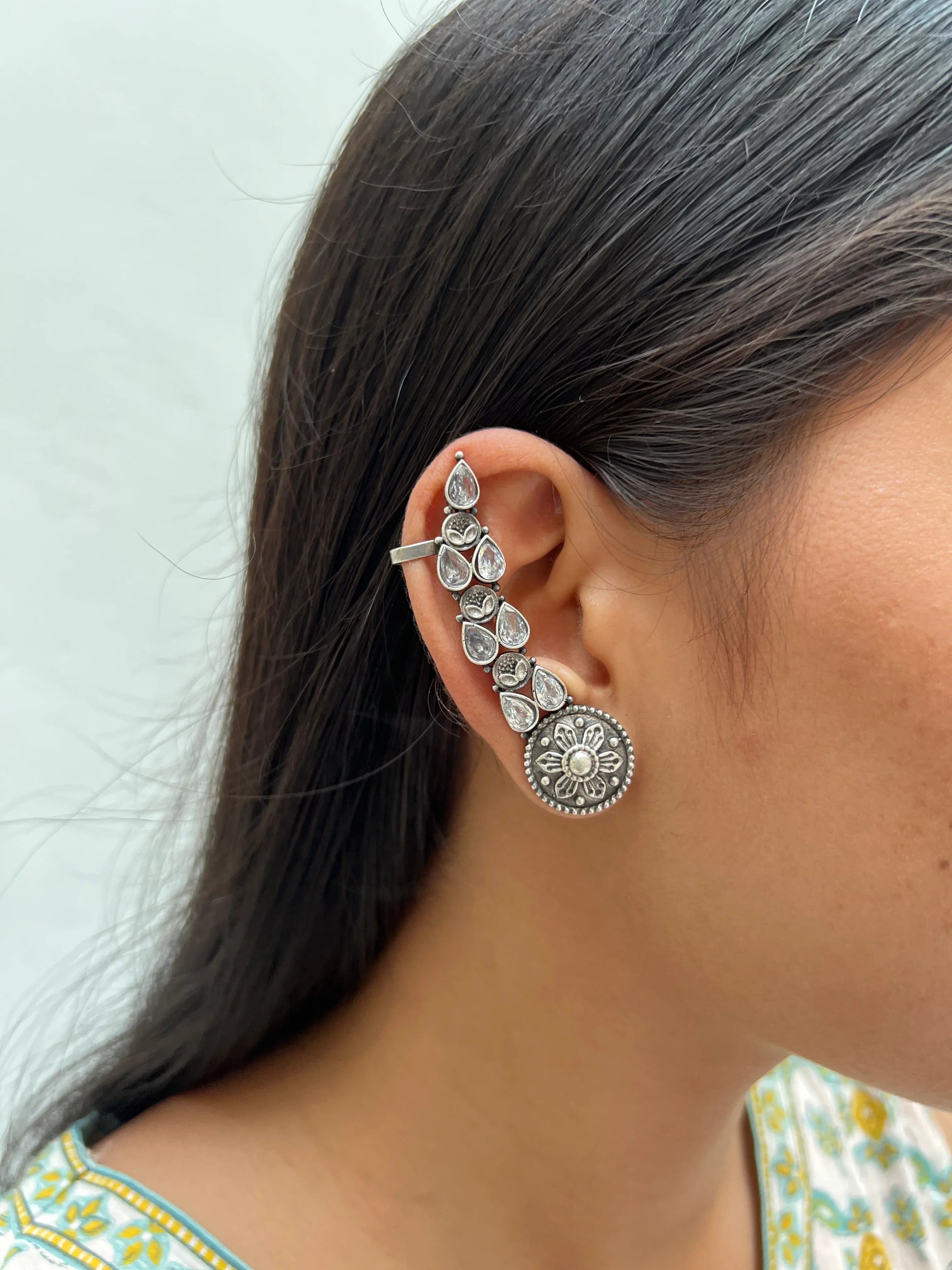 Falak Earcuffs (SET OF TWO) - Jhaanjhariya