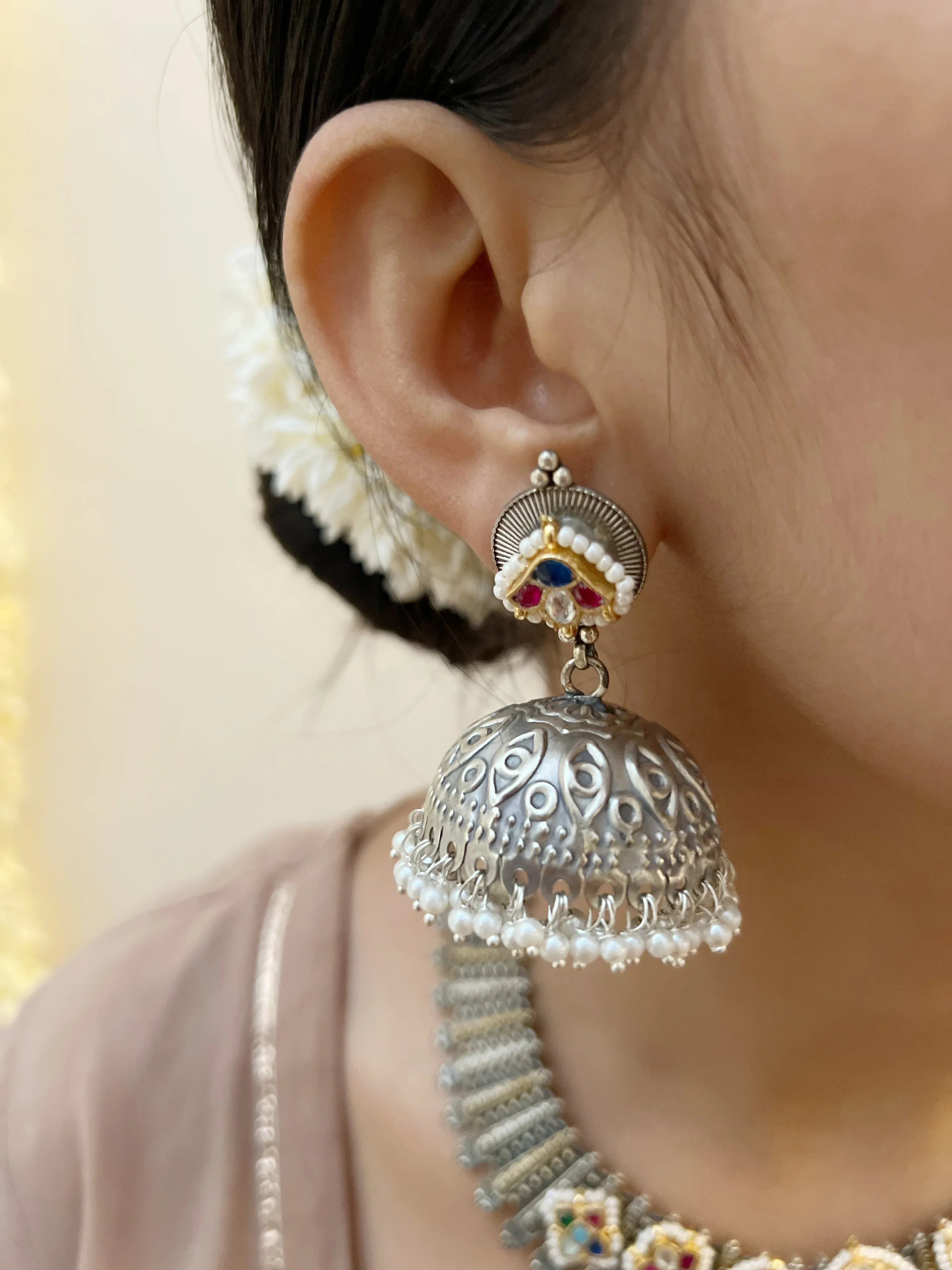 Phani Necklace Set - Jhaanjhariya