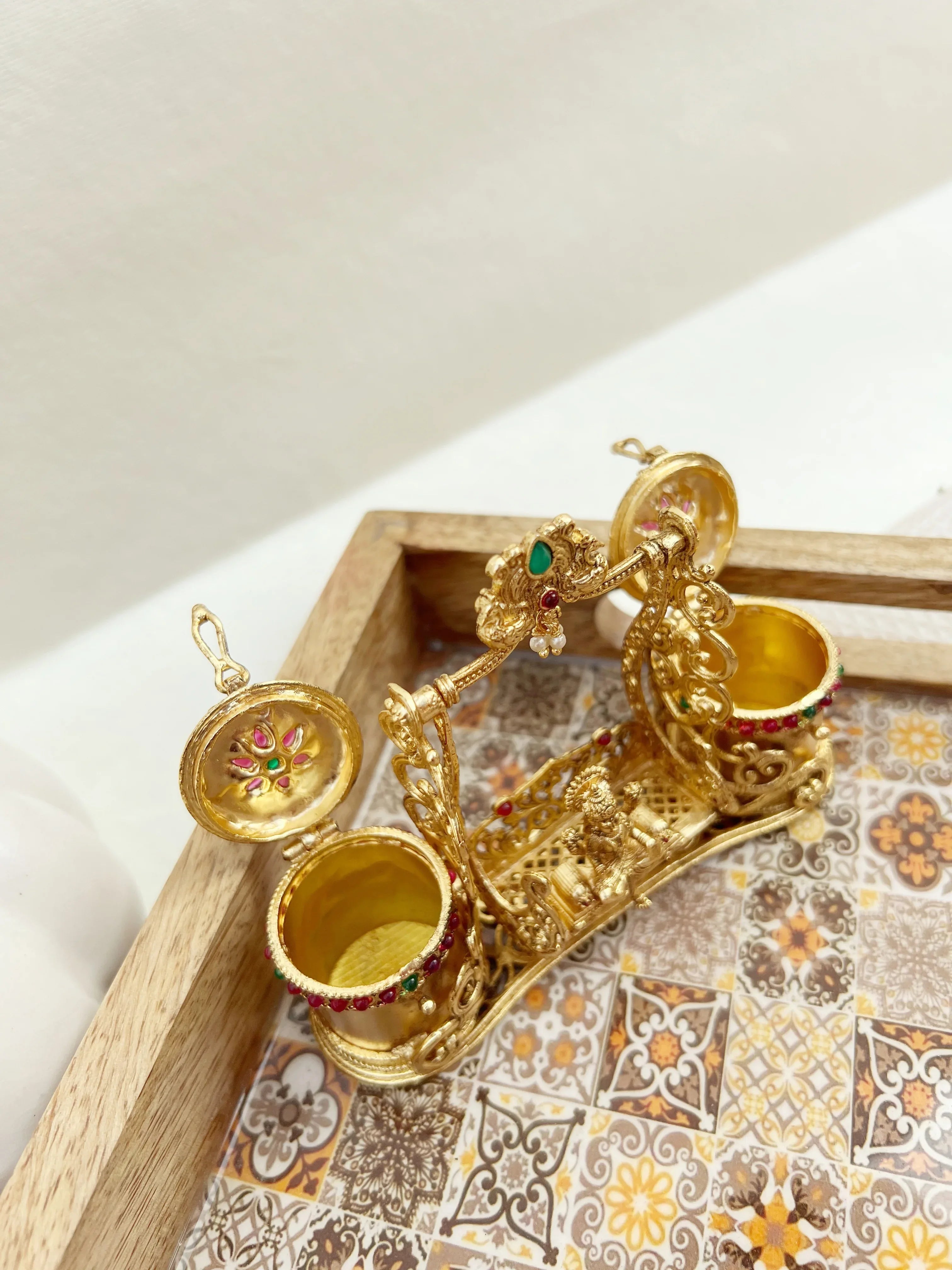 Laxmi Kumkum-Box - Jhaanjhariya