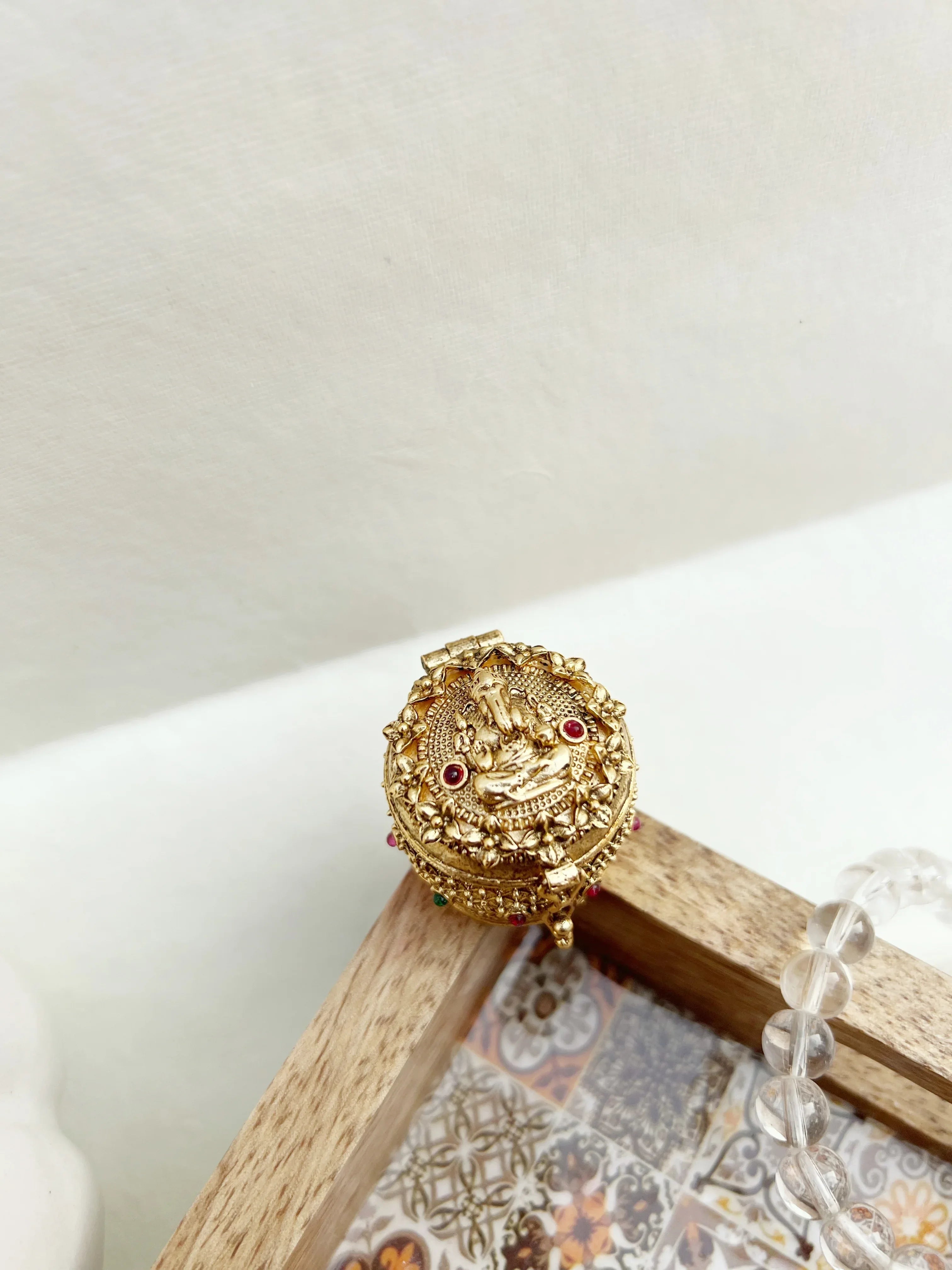 Ganesh Kumkum-Box - Jhaanjhariya