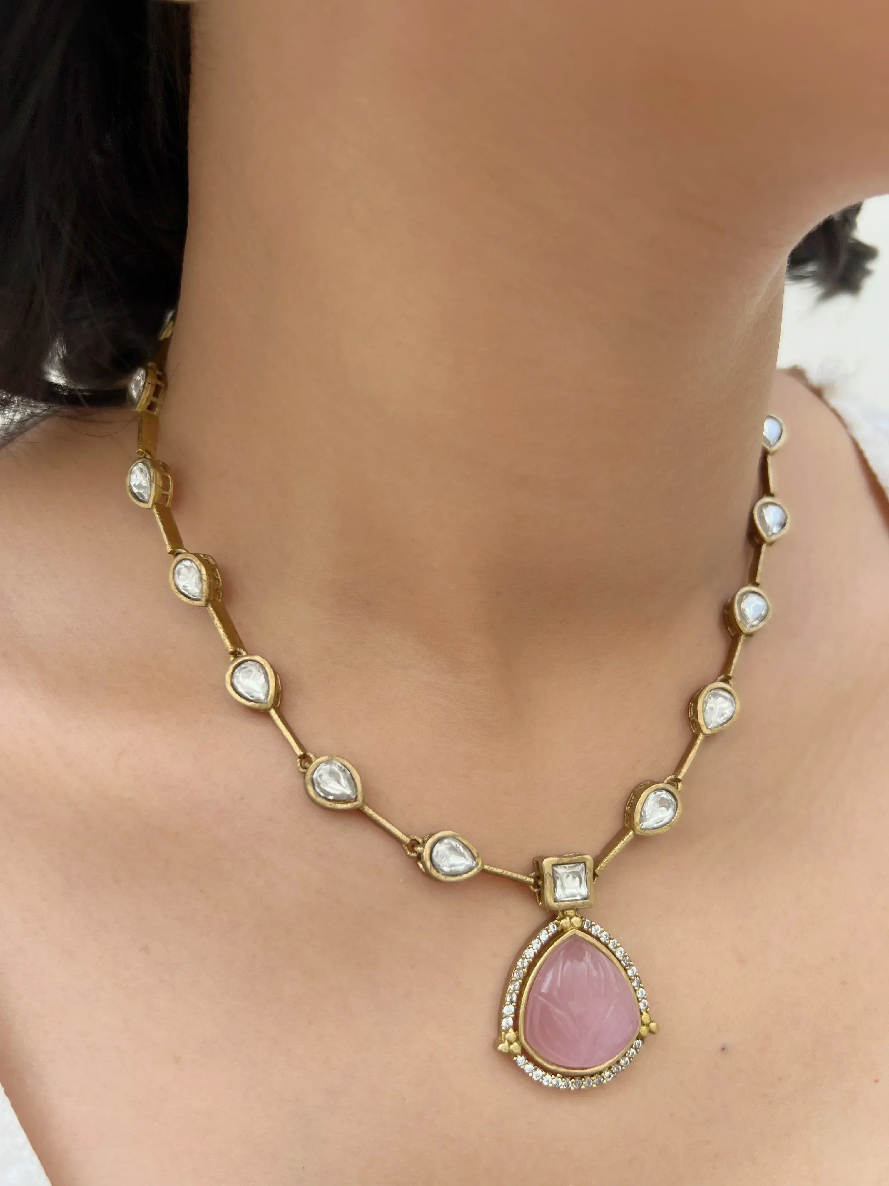 Amara Zari Necklace - Jhaanjhariya