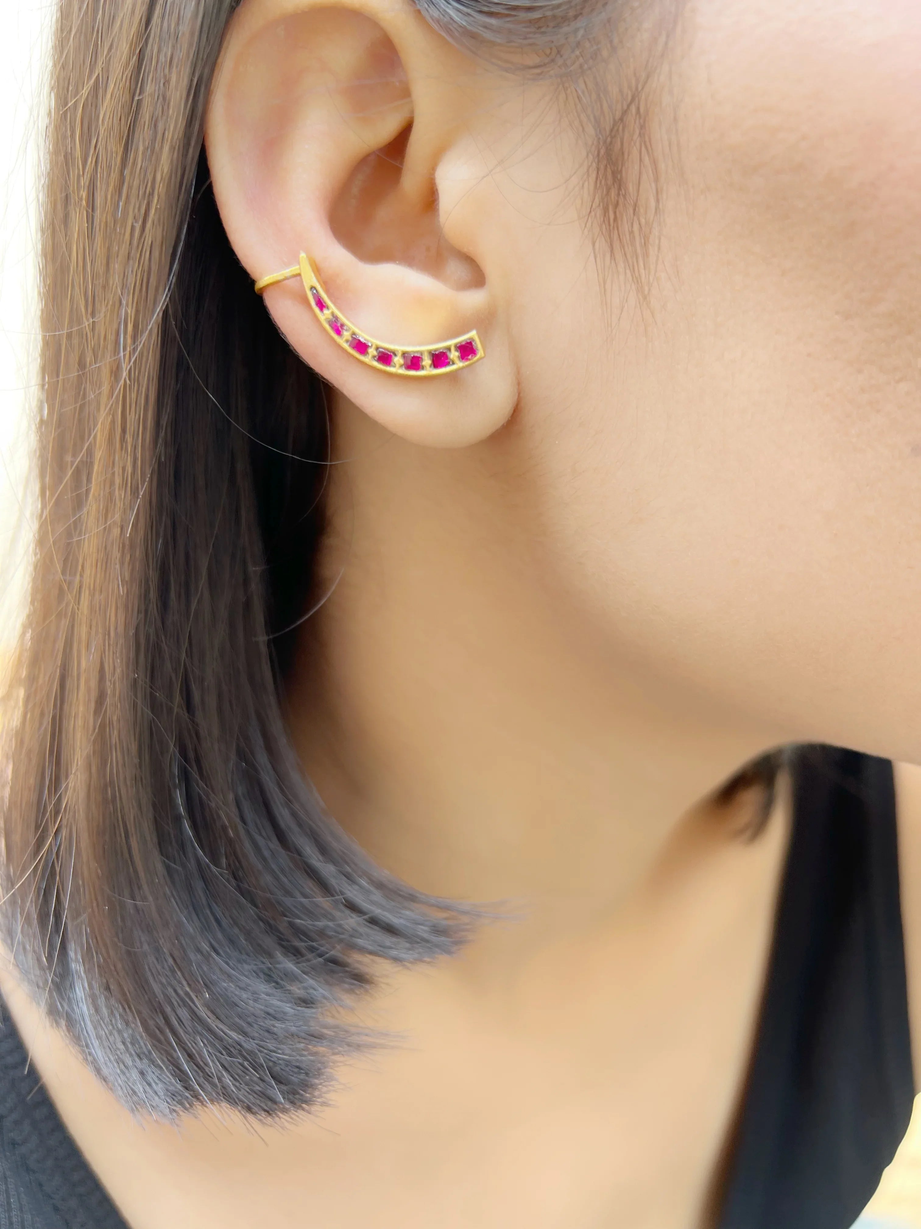 Luna Earcuffs (SET OF TWO) - Jhaanjhariya
