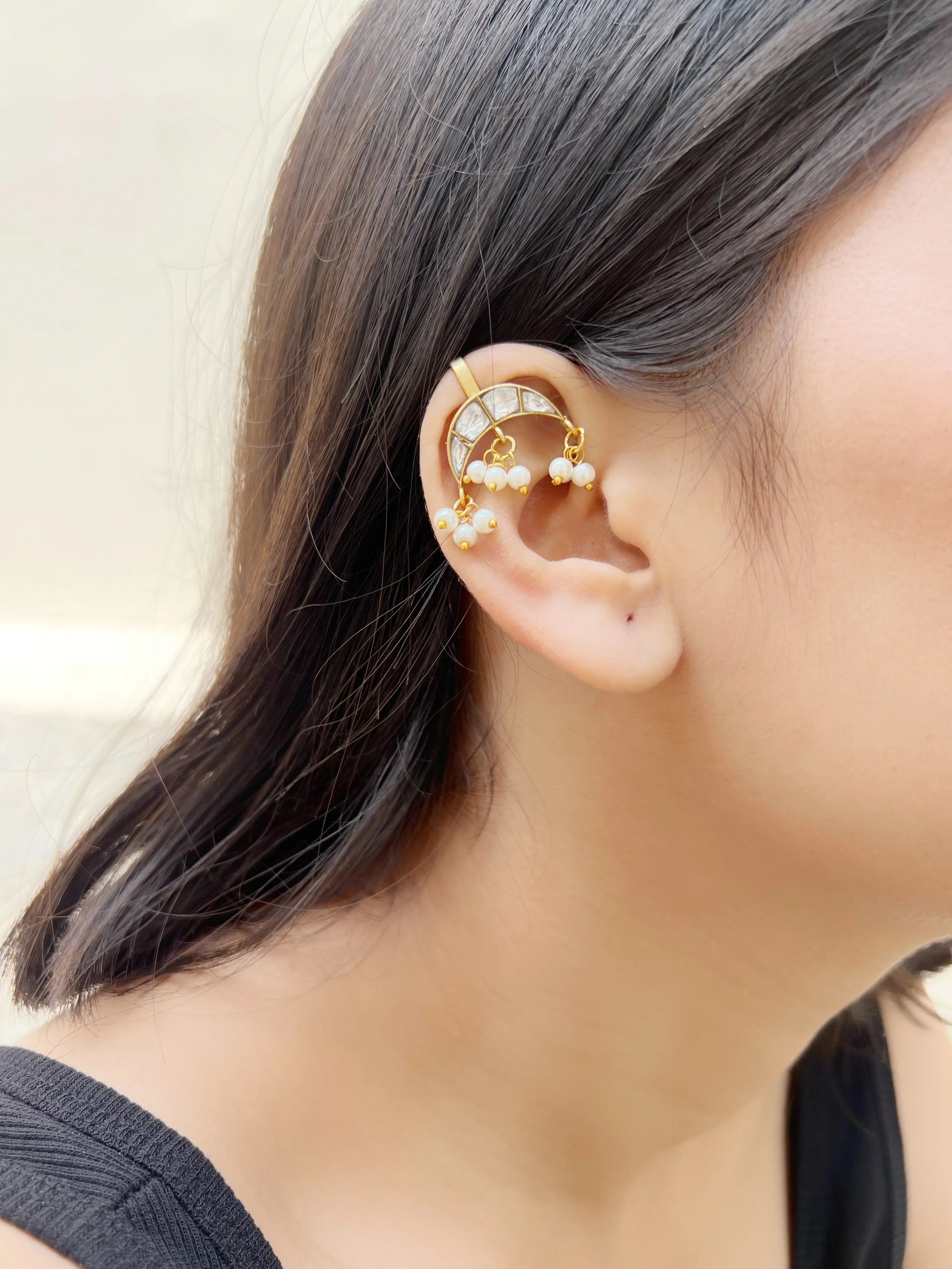 Crescent Moon Bugadi (SET OF TWO) - Jhaanjhariya