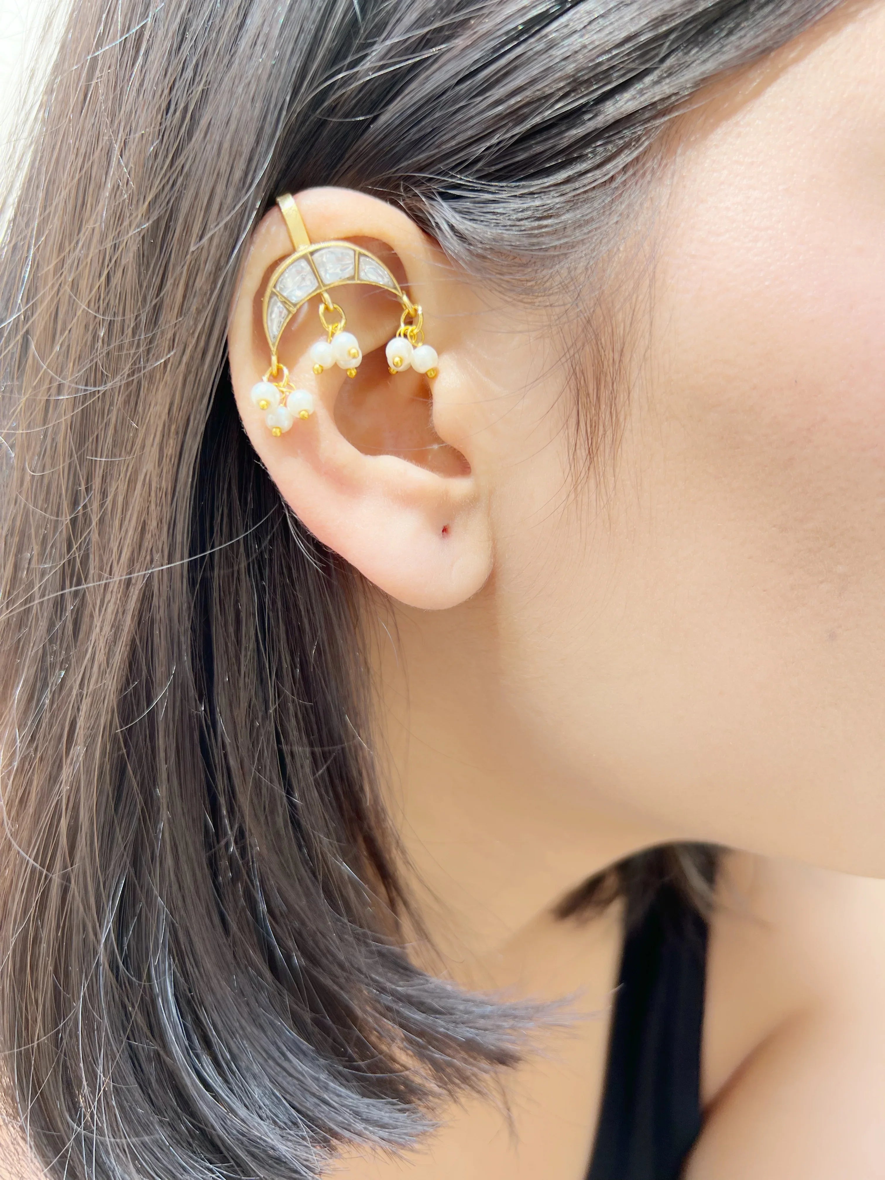 Crescent Moon Bugadi (SET OF TWO) - Jhaanjhariya