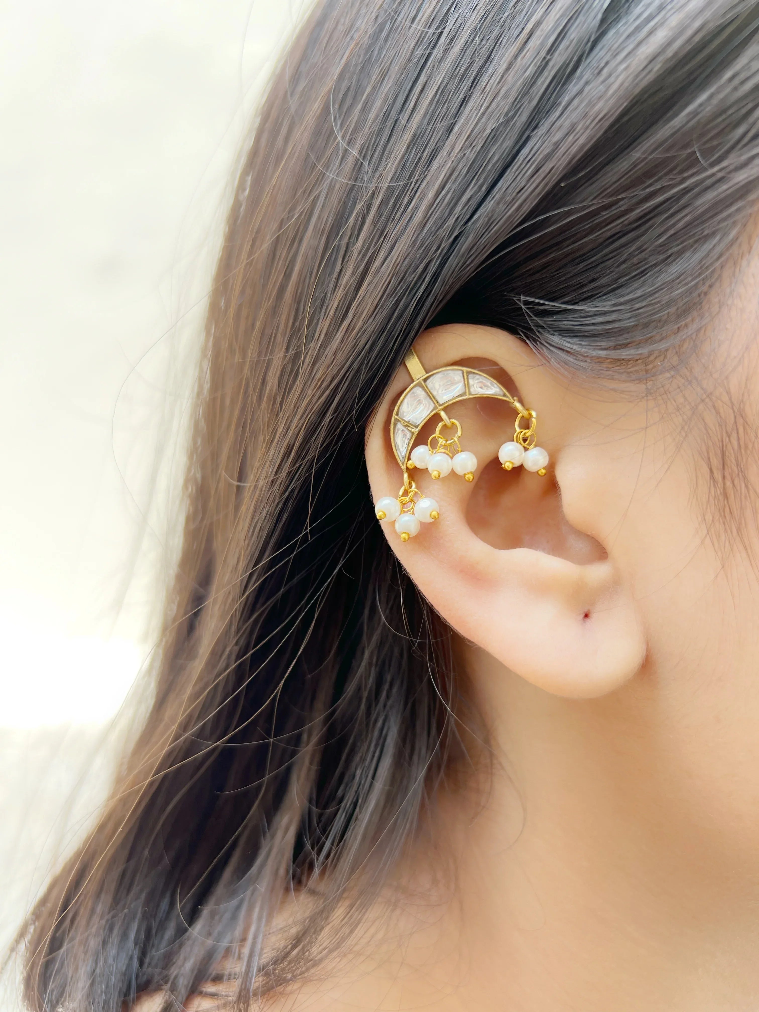 Crescent Moon Bugadi (SET OF TWO) - Jhaanjhariya