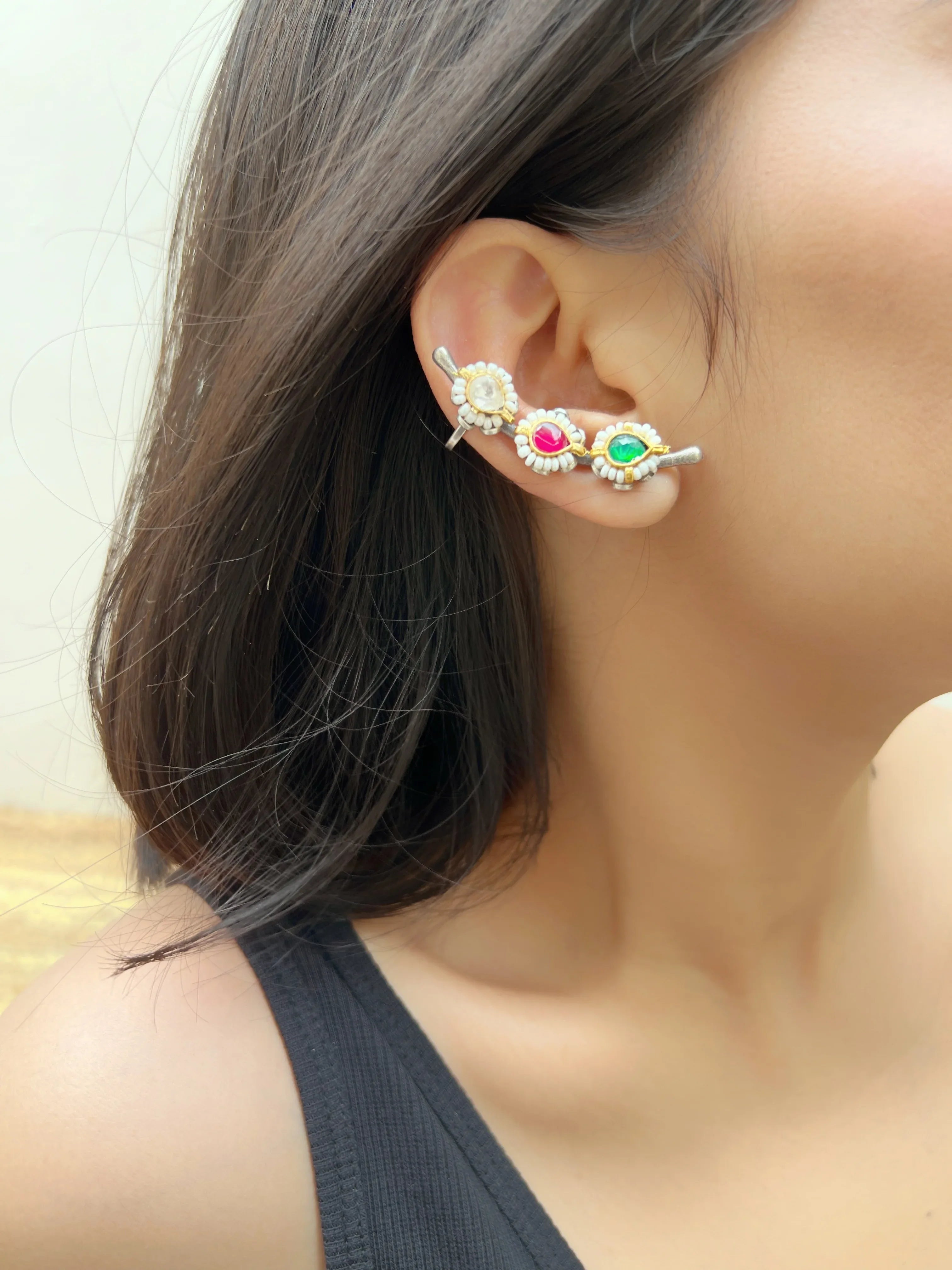 Pachikaari Earcuffs (SET OF TWO) - Jhaanjhariya