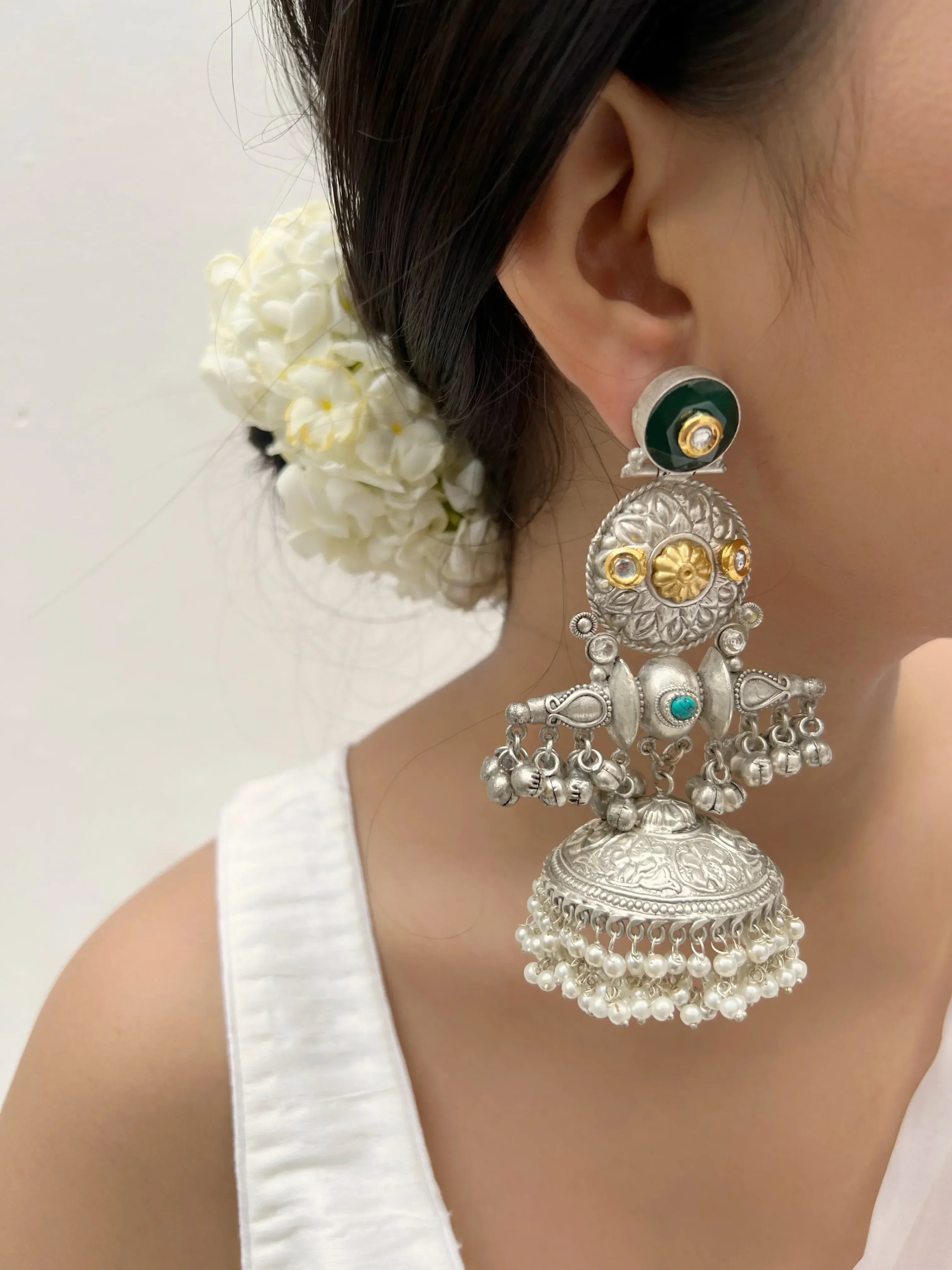 Ambika Fusion Jhumka - Jhaanjhariya