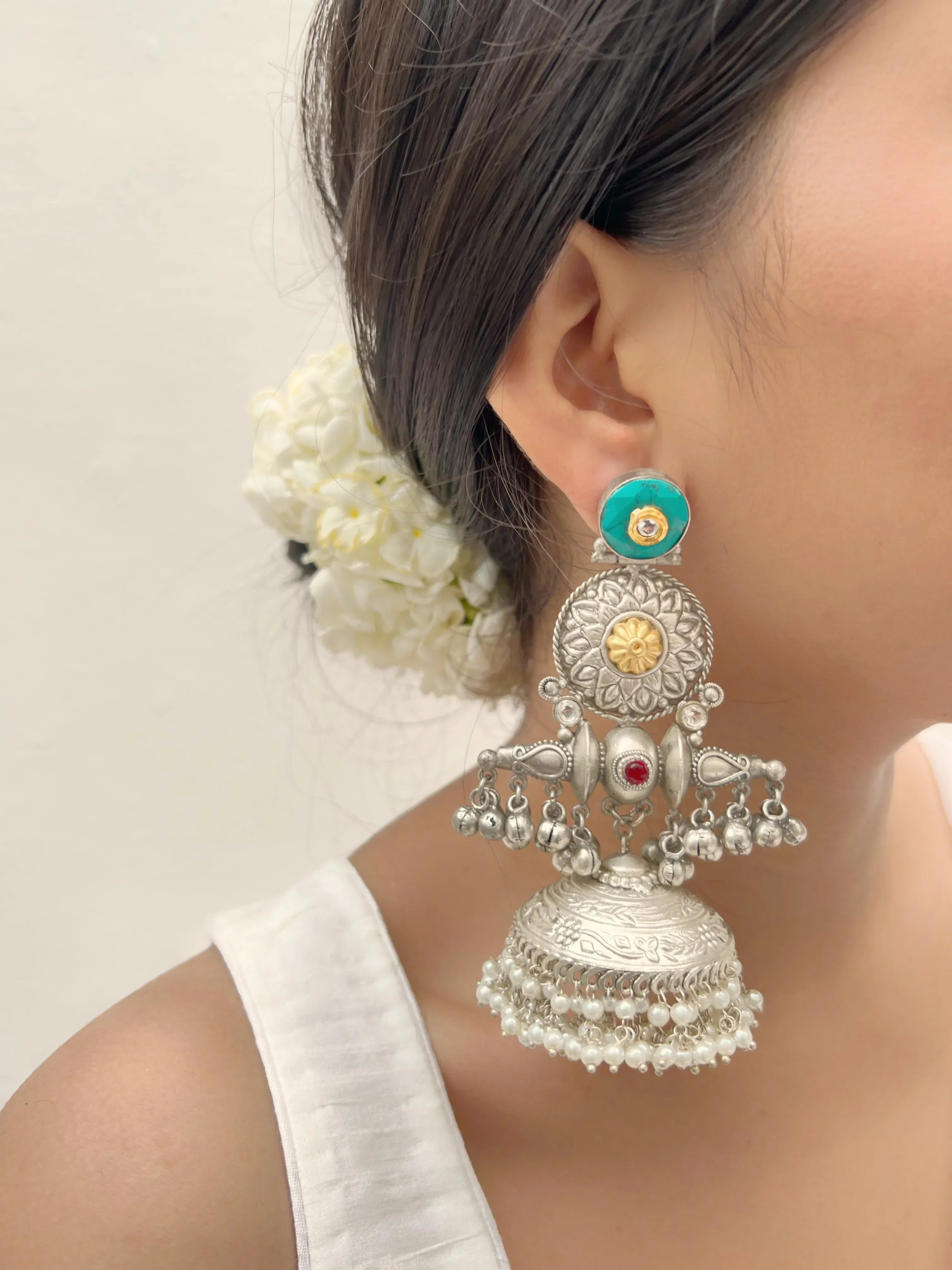 Ambika Fusion Jhumka - Jhaanjhariya
