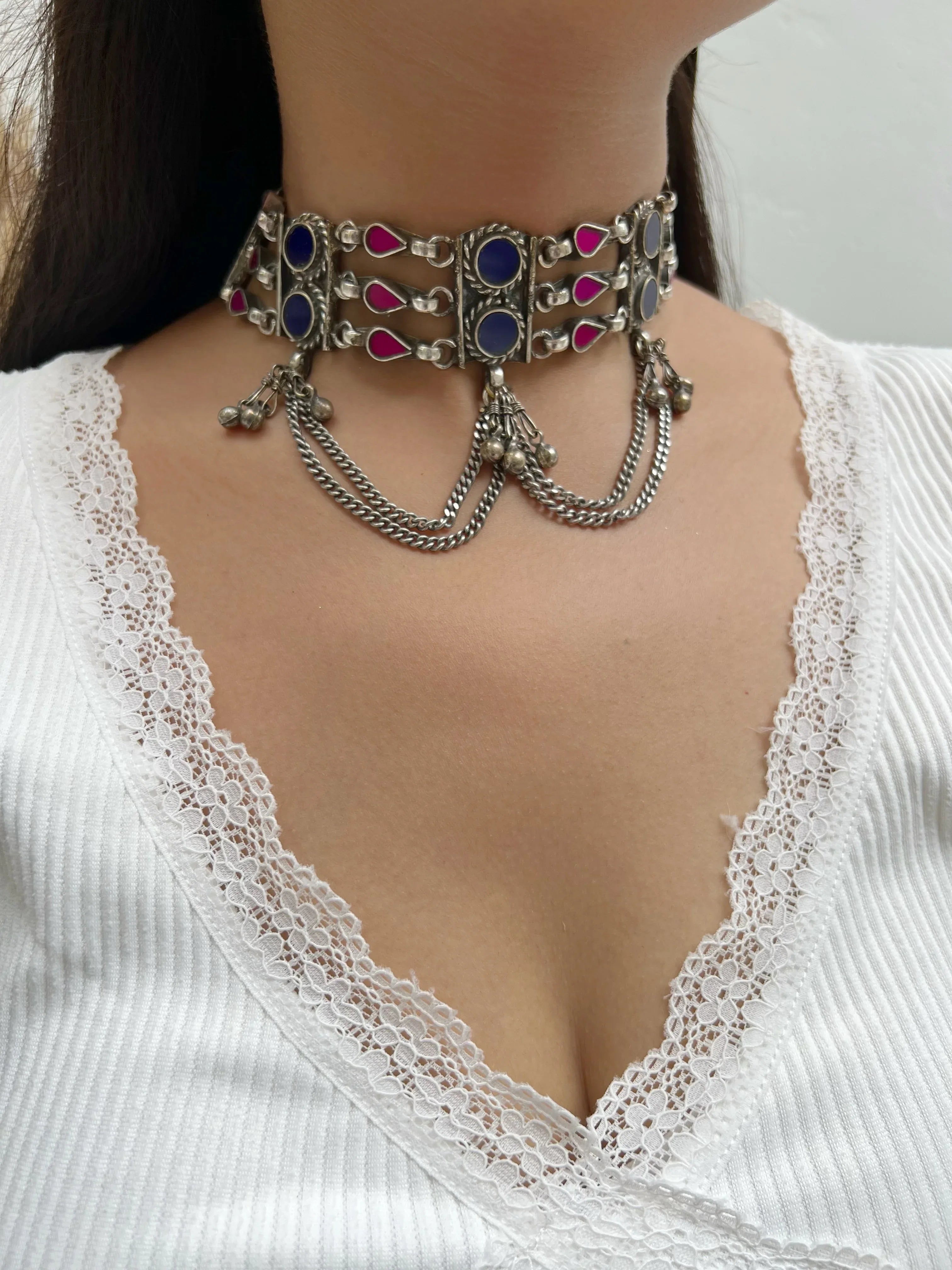 MiraHaus Mirror Necklace - Jhaanjhariya