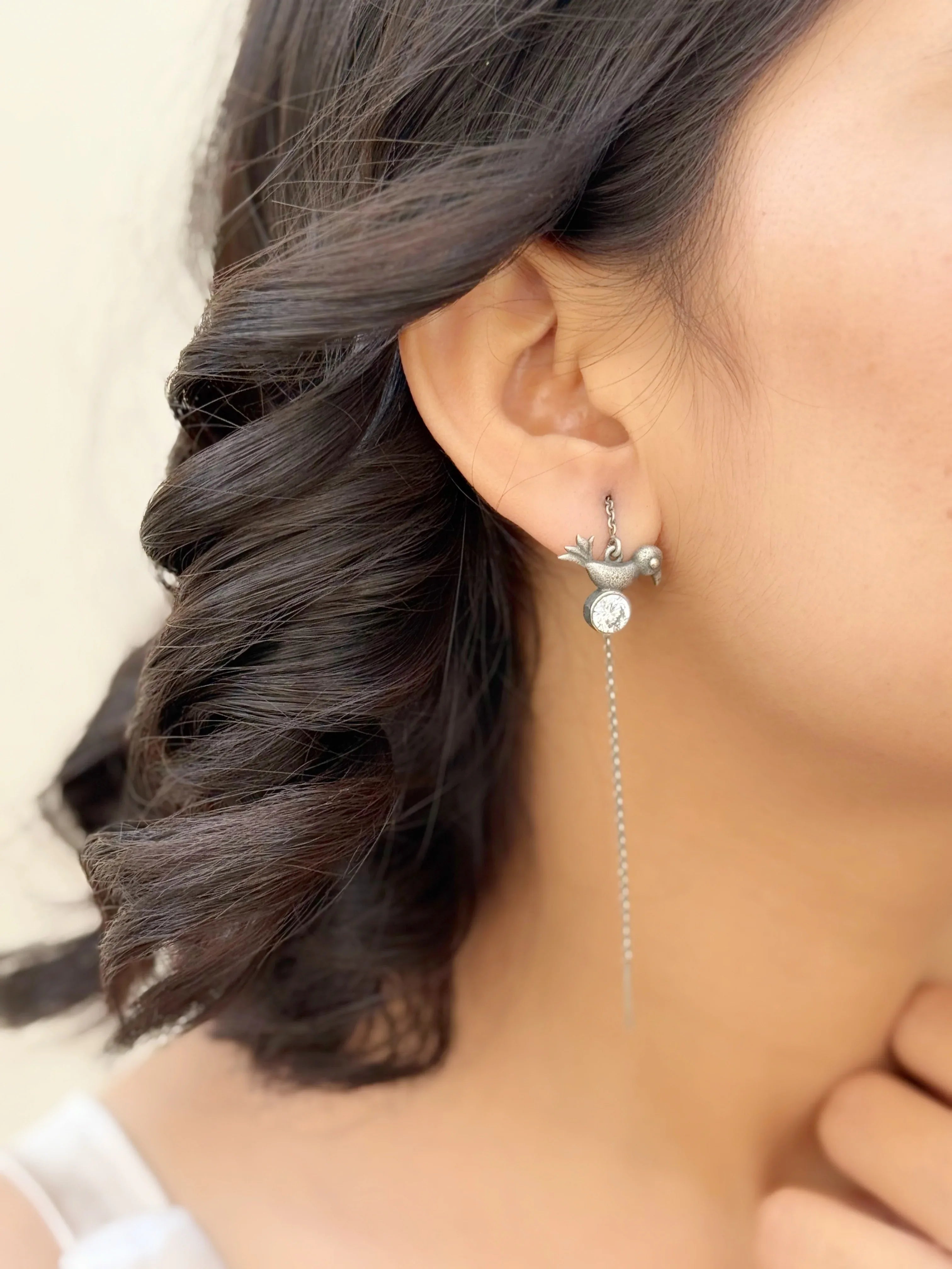 Chandrika Dor Earring - Jhaanjhariya