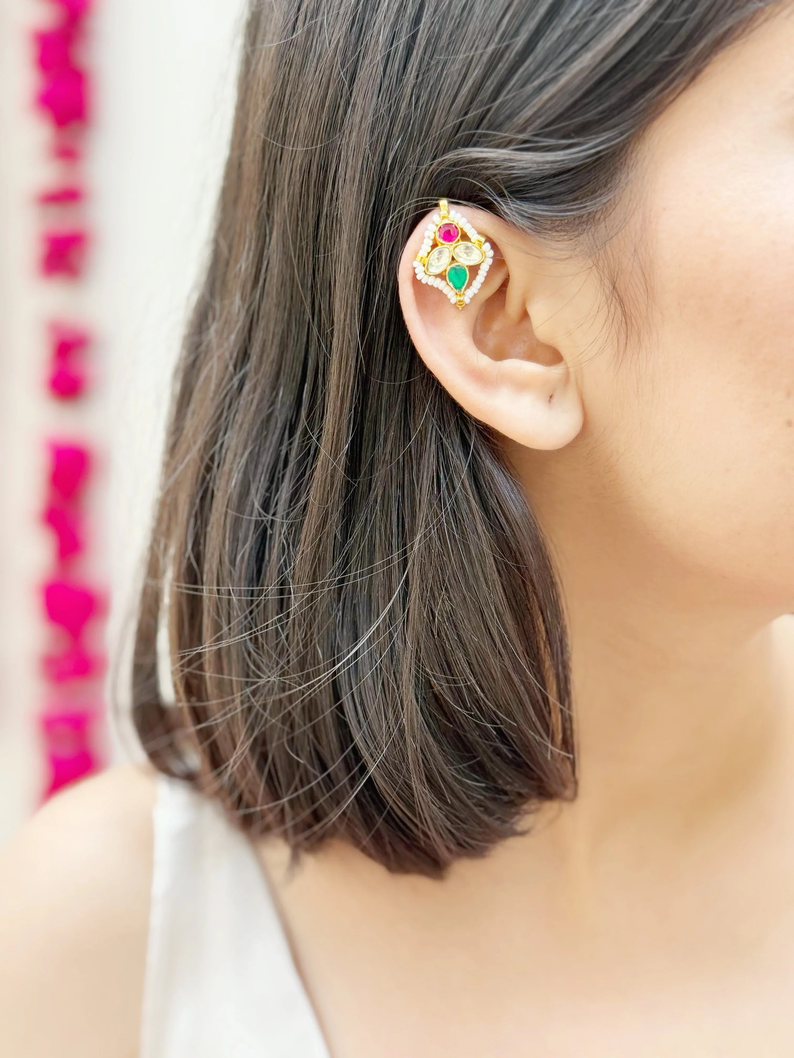 Phoolwari Bugadi (SET OF TWO) - Jhaanjhariya