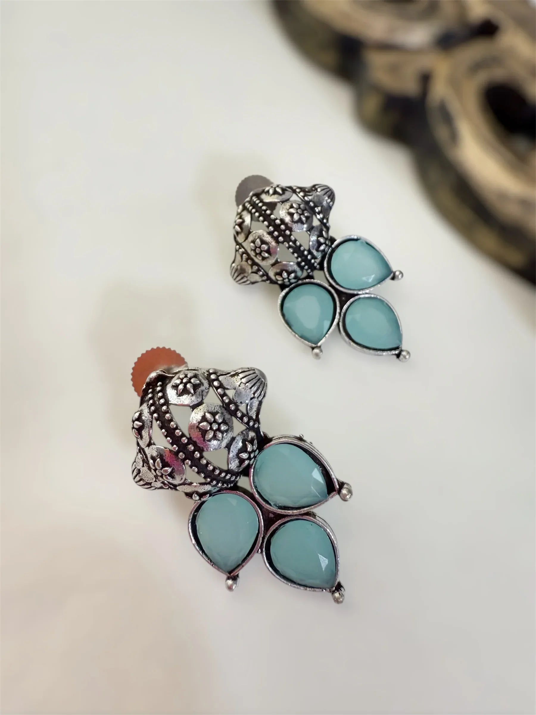 Barkha Drops Earrings - Jhaanjhariya