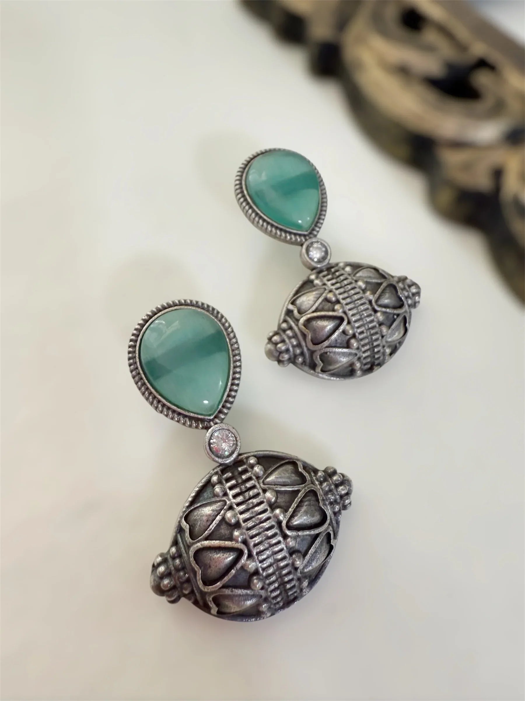 Chandpatta Earrings - Jhaanjhariya