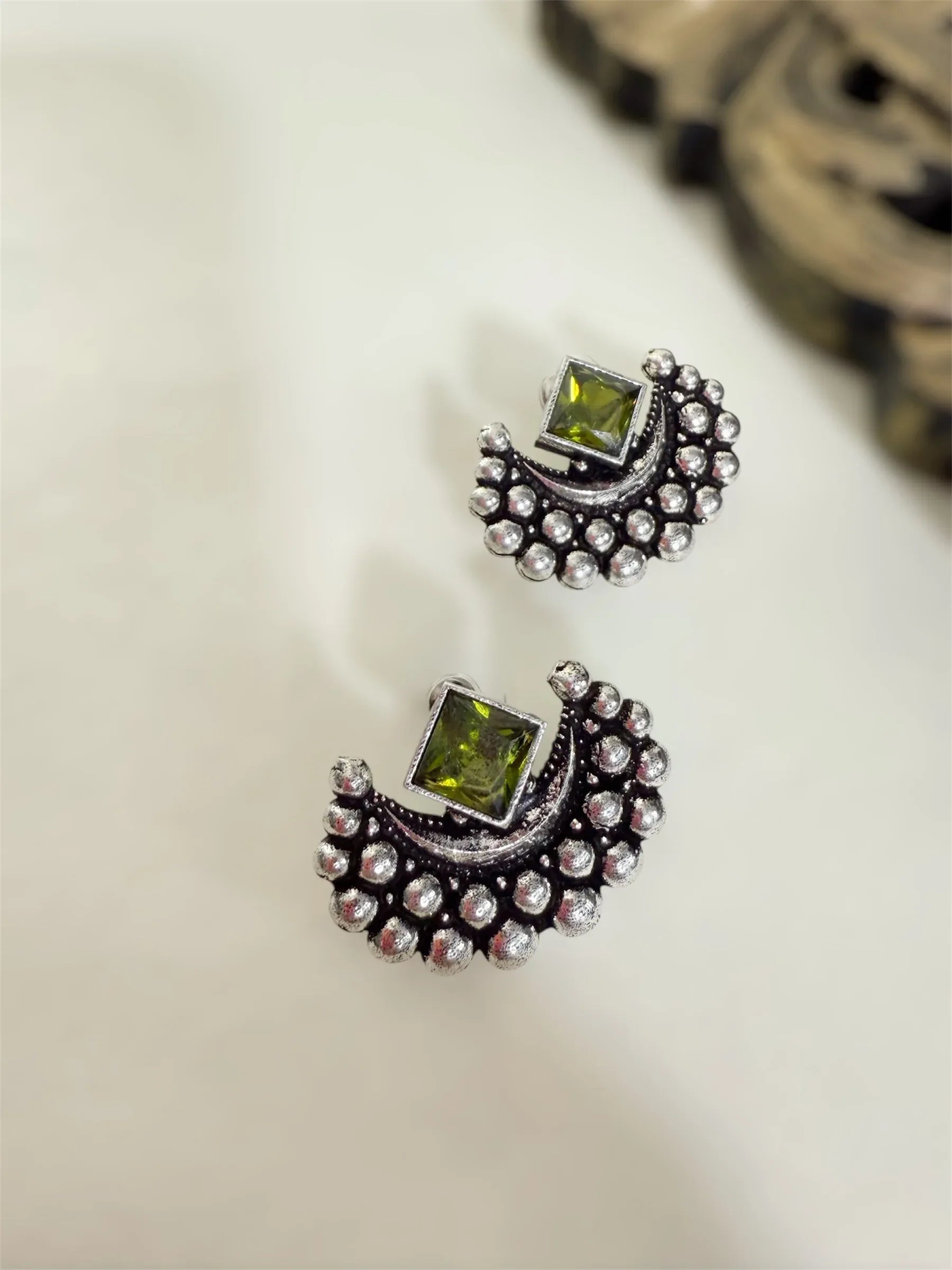 Tulsi Tara Studs - Jhaanjhariya