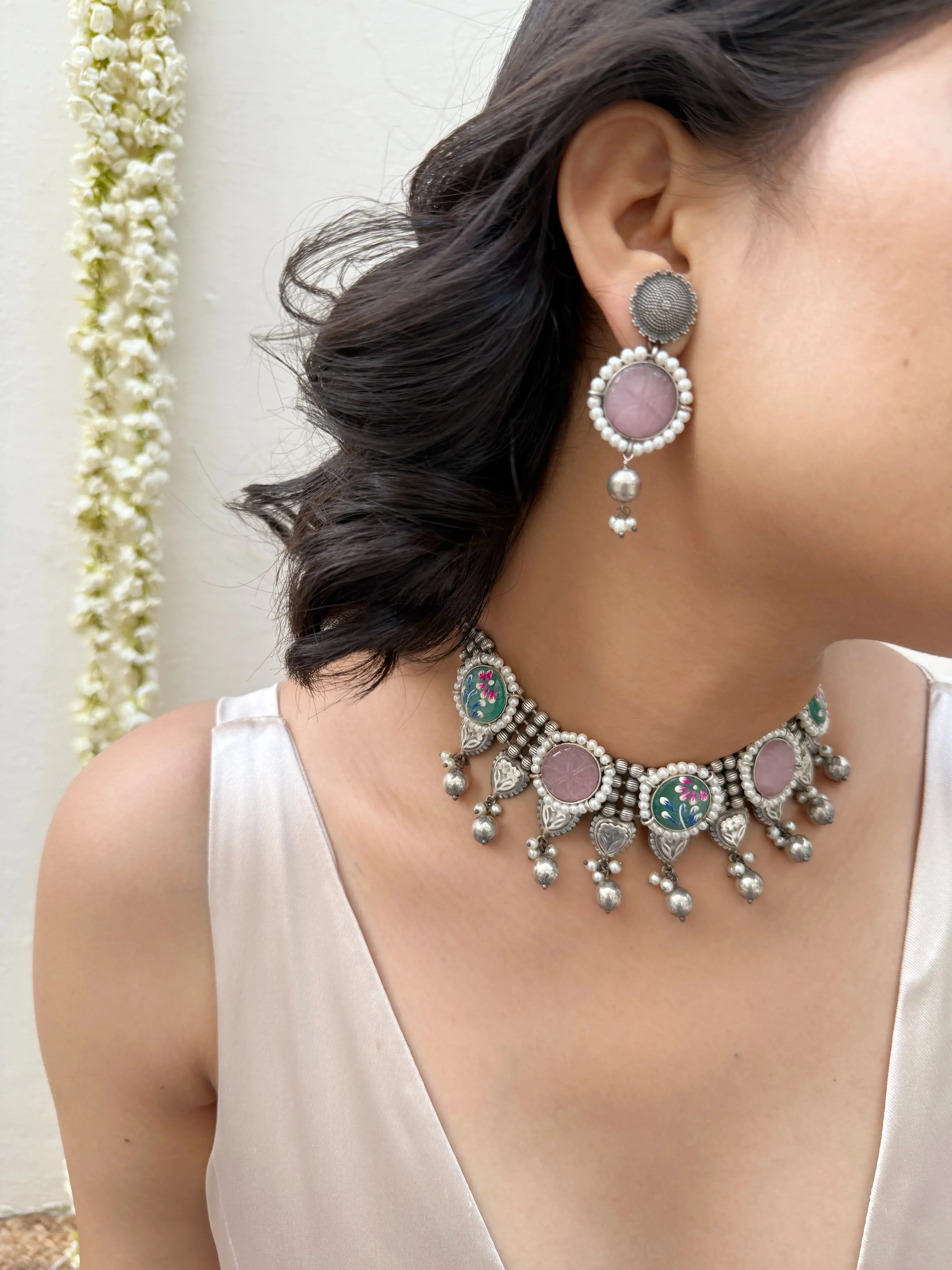 Noor-e-Meena Necklace - Jhaanjhariya