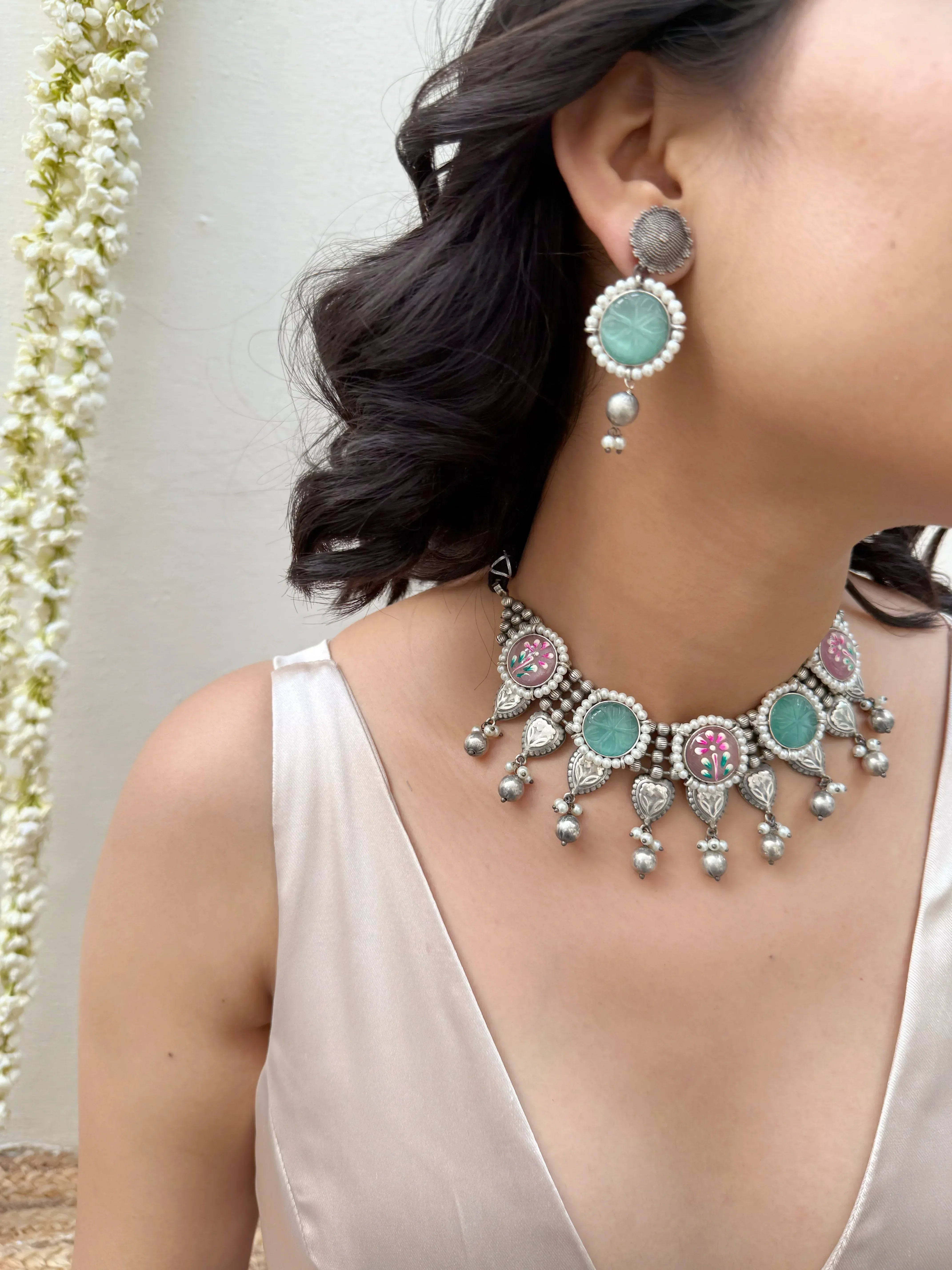 Noor-e-Meena Necklace - Jhaanjhariya