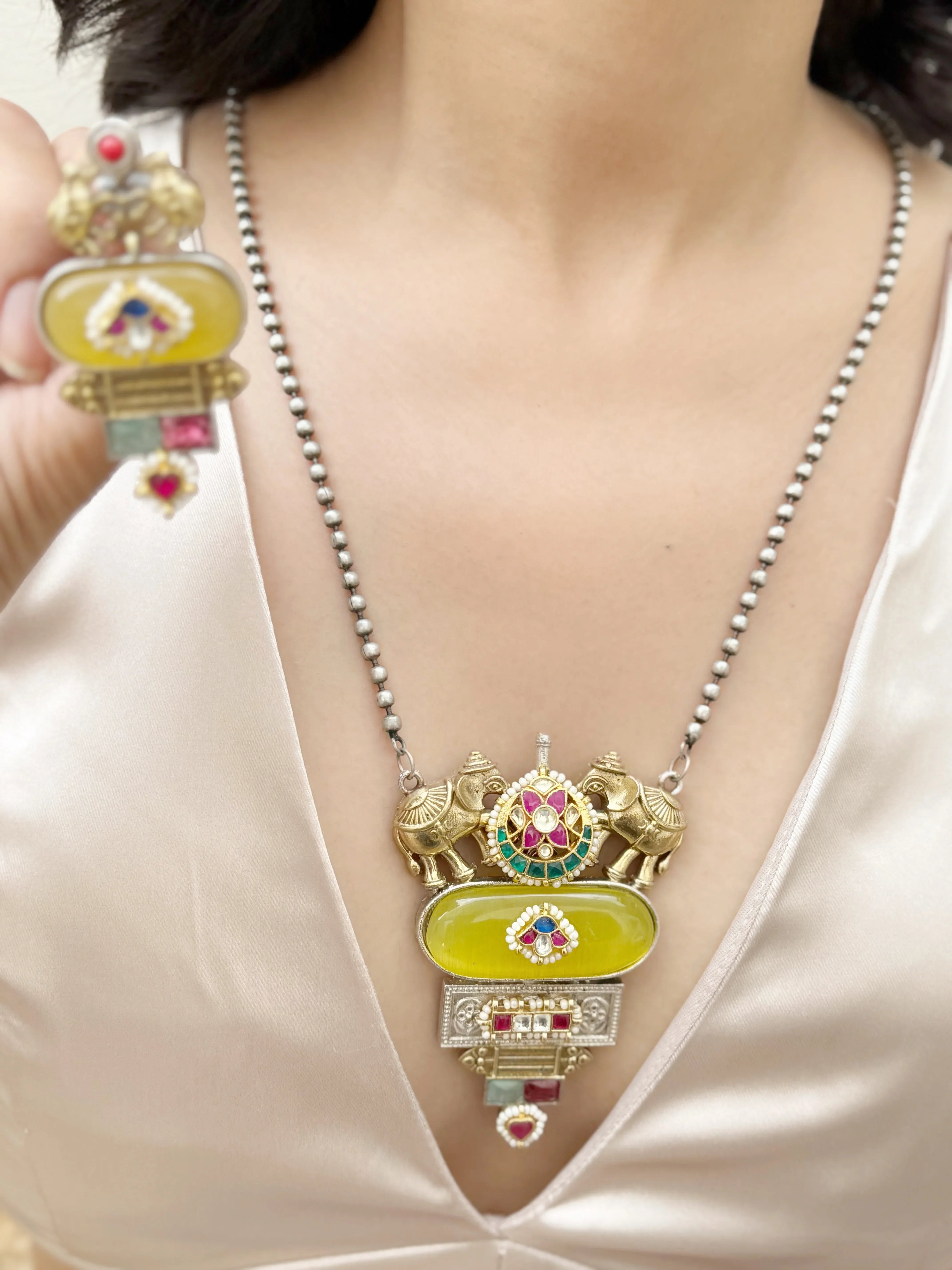 Sitara Sanchay Necklace - Jhaanjhariya