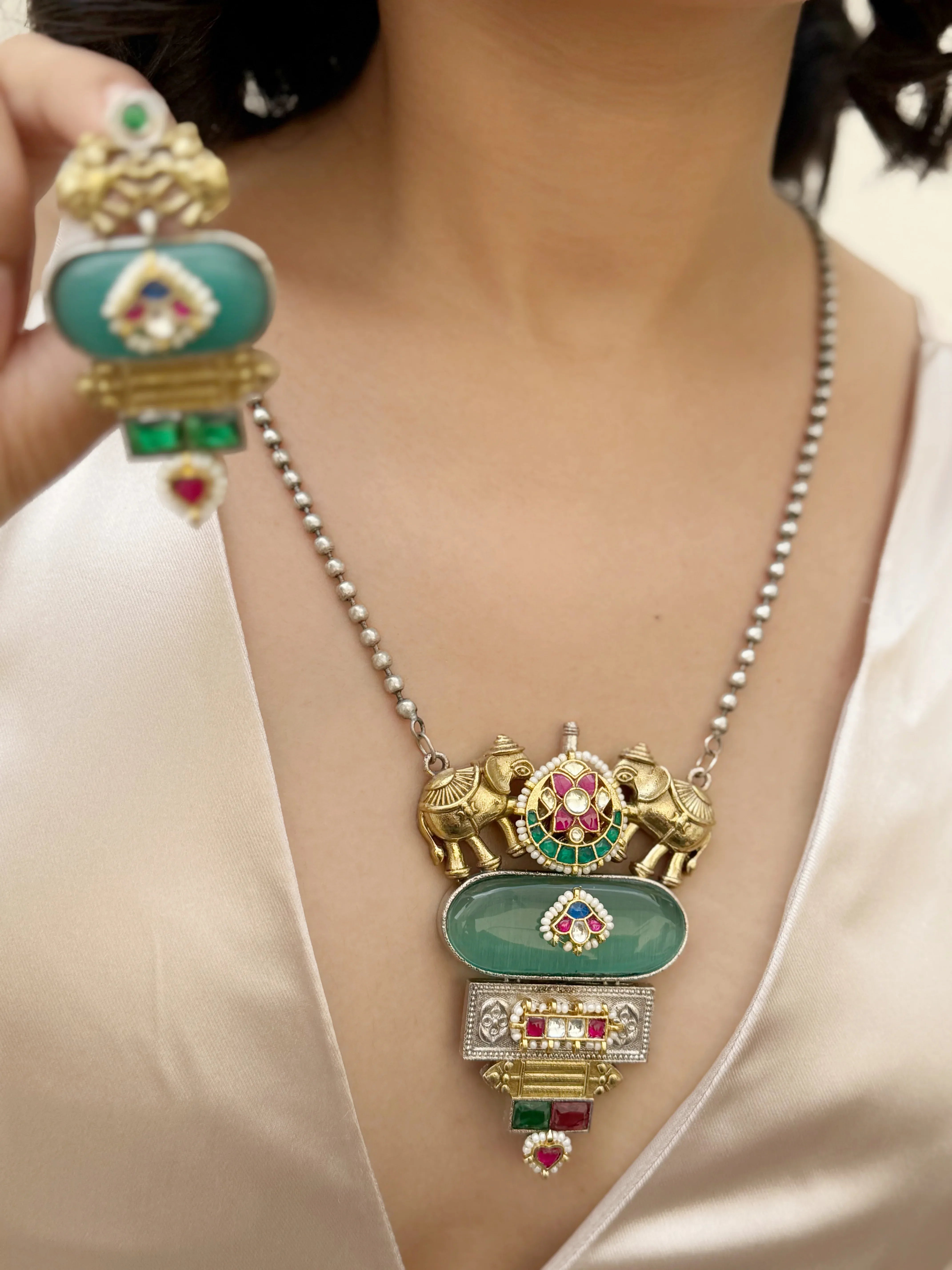 Sitara Sanchay Necklace - Jhaanjhariya