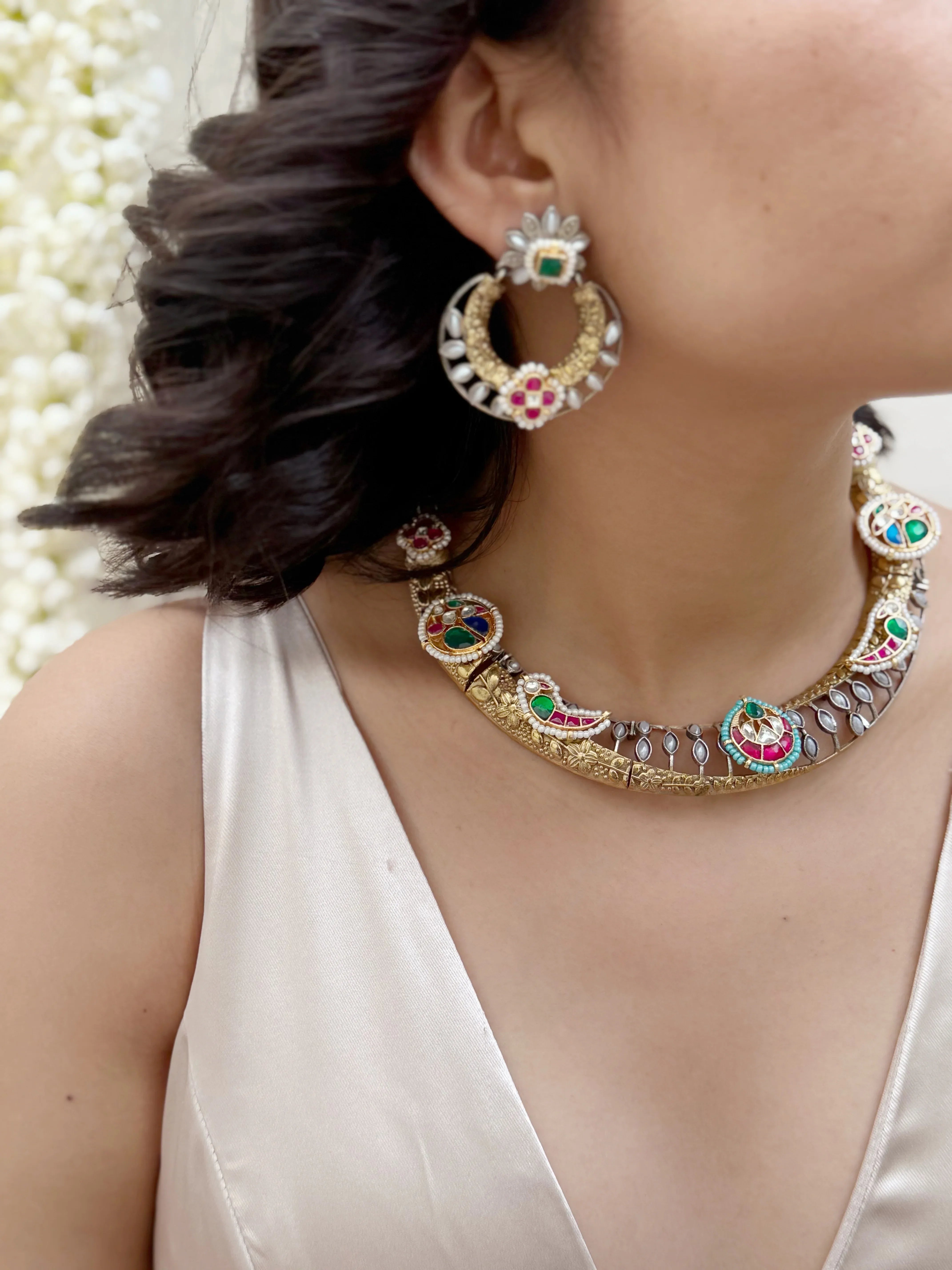RituRang Necklace - Jhaanjhariya