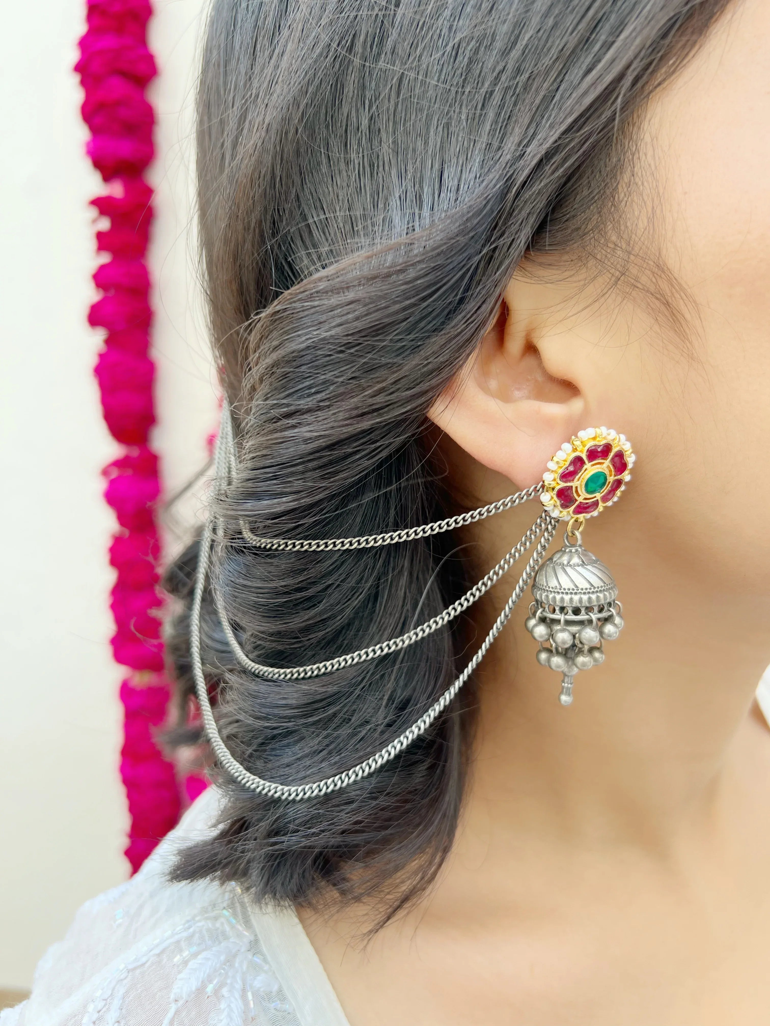 Mehrunisa Sahara Kaan Chain - Jhaanjhariya