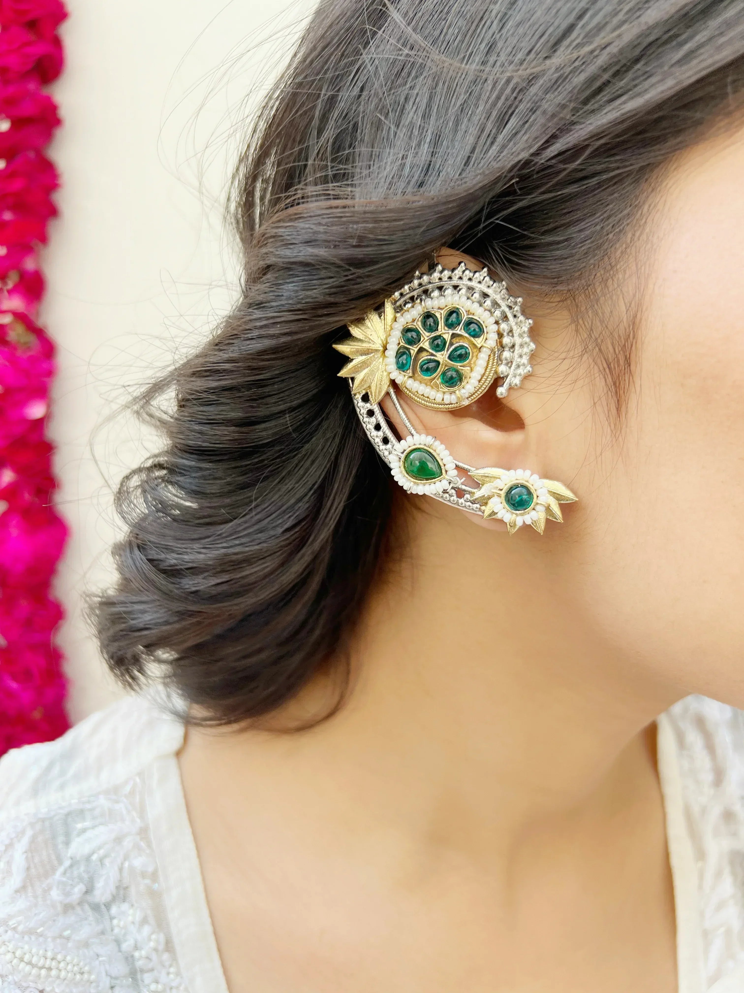 Moonveena Earcuffs (SET OF TWO) - Jhaanjhariya