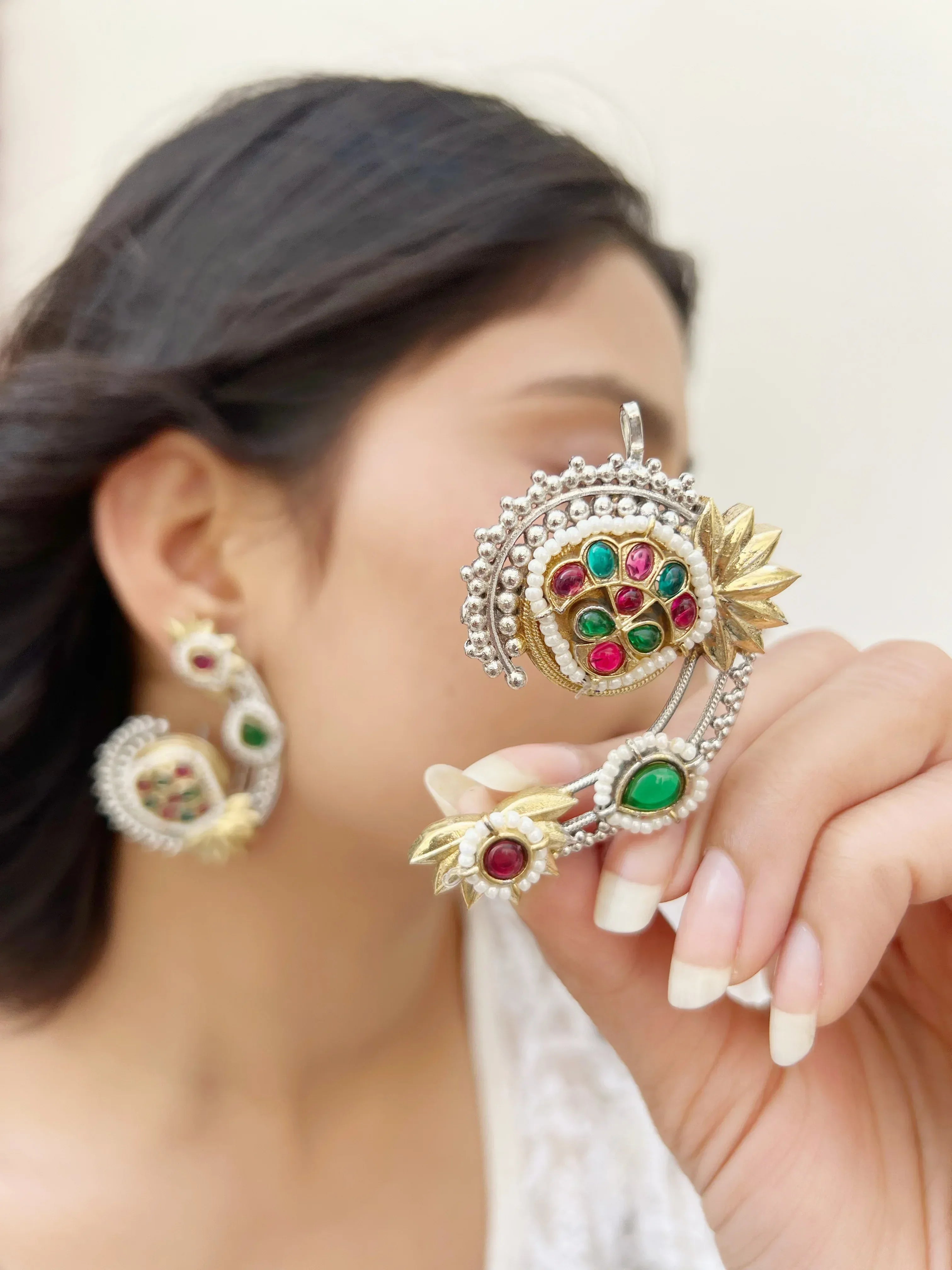 Moonveena Earcuffs (SET OF TWO) - Jhaanjhariya