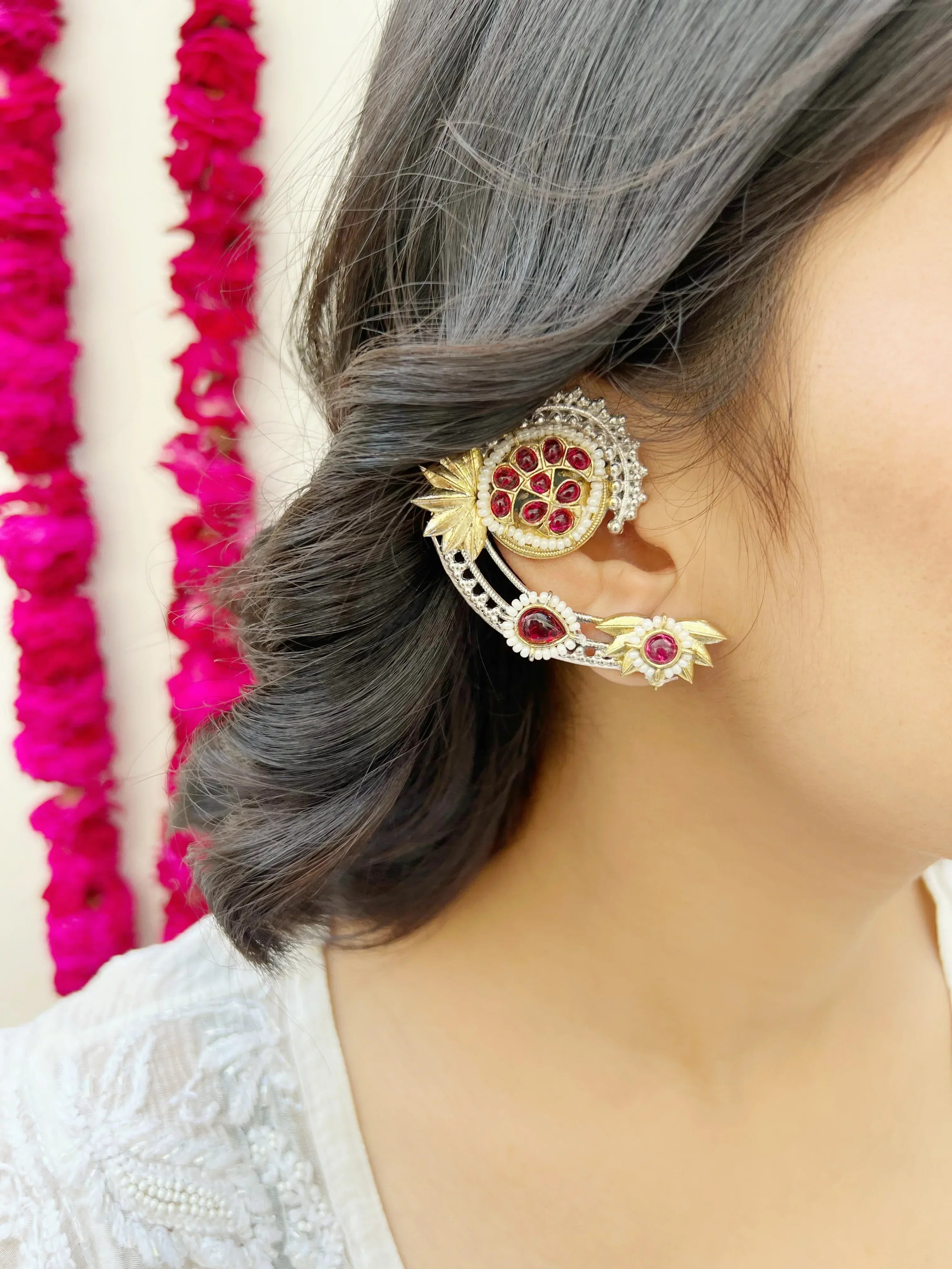 Moonveena Earcuffs (SET OF TWO) - Jhaanjhariya