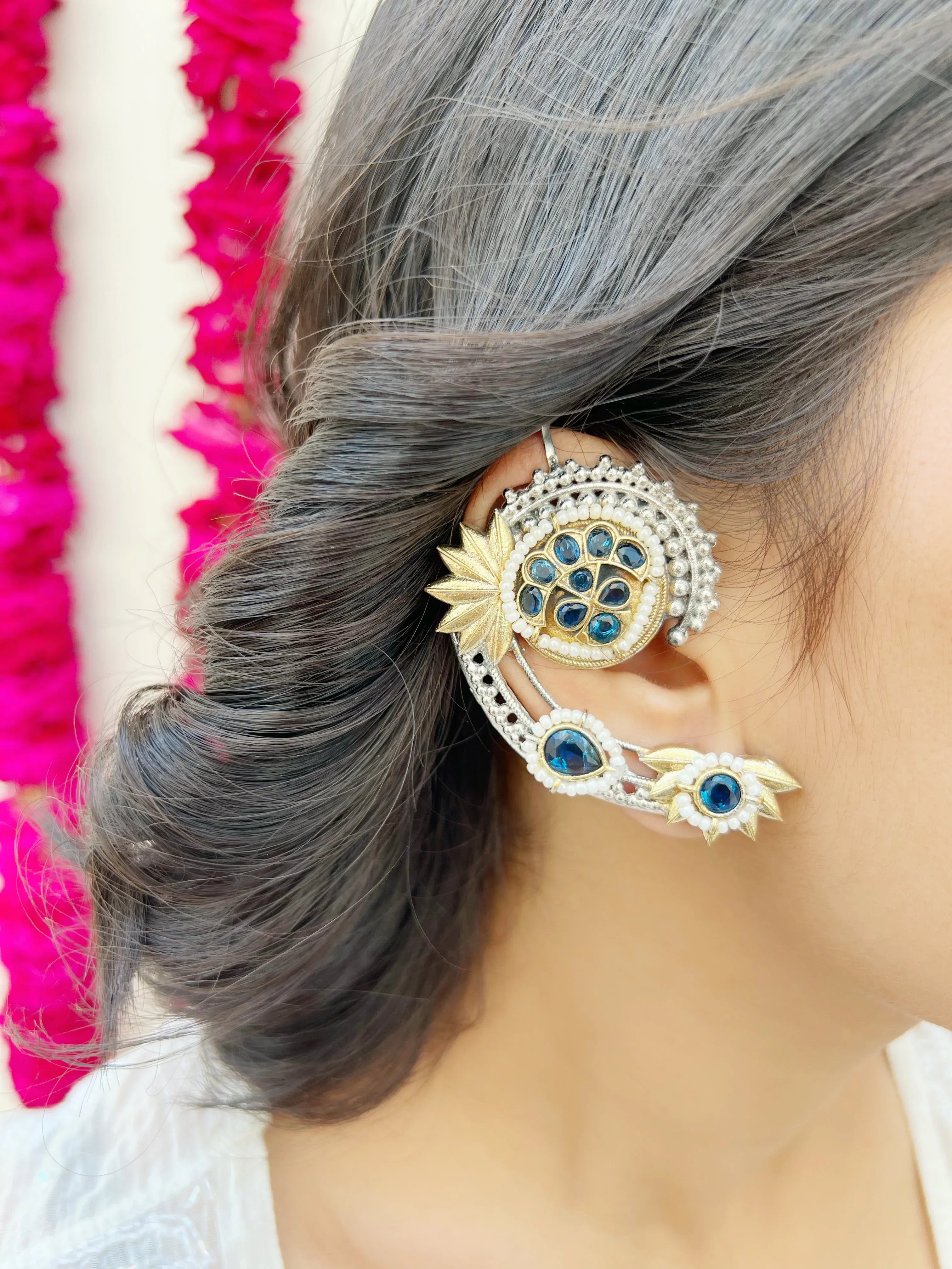 Moonveena Earcuffs (SET OF TWO) - Jhaanjhariya