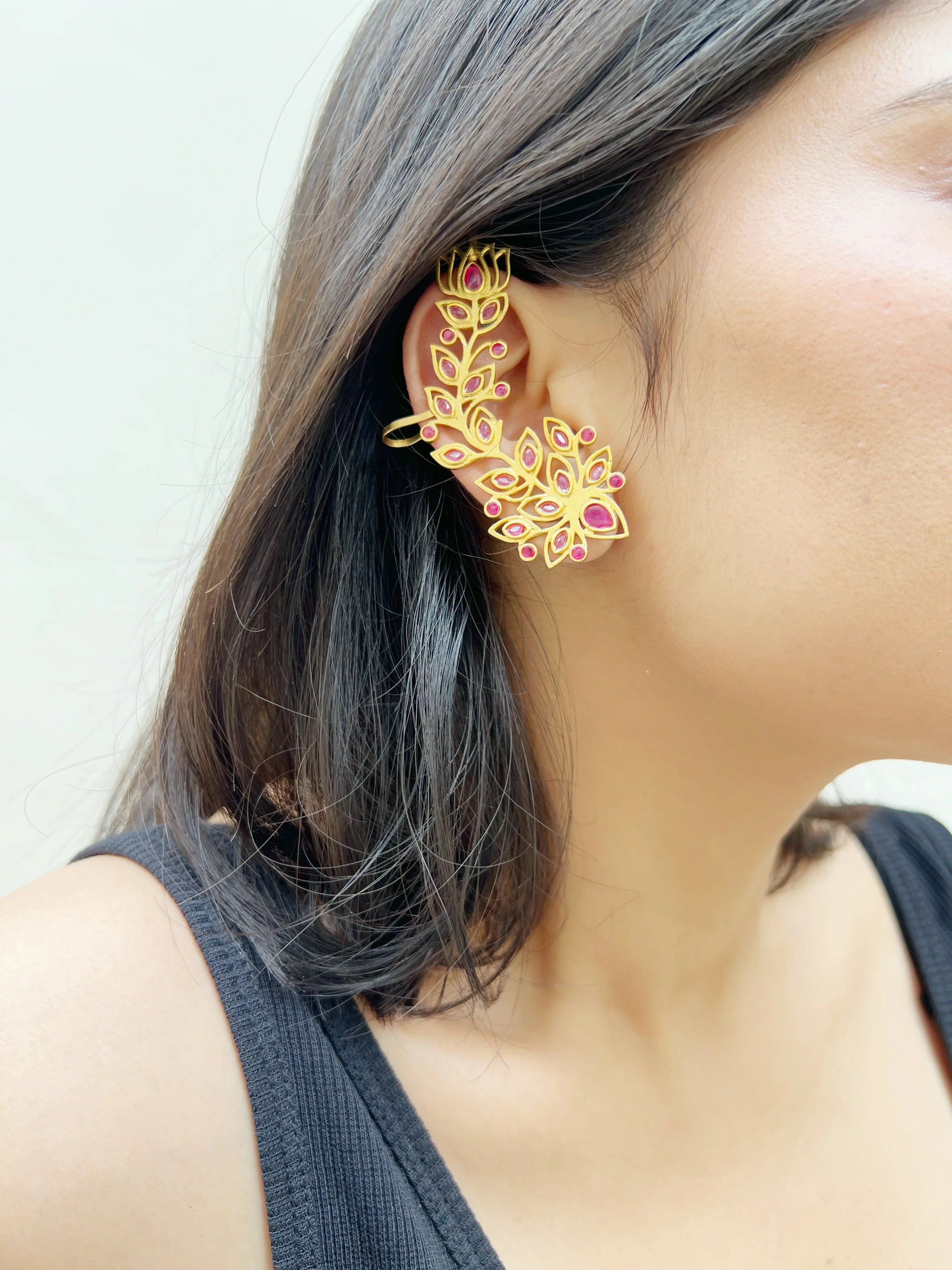 Zareen Earcuffs (SET OF TWO) - Jhaanjhariya