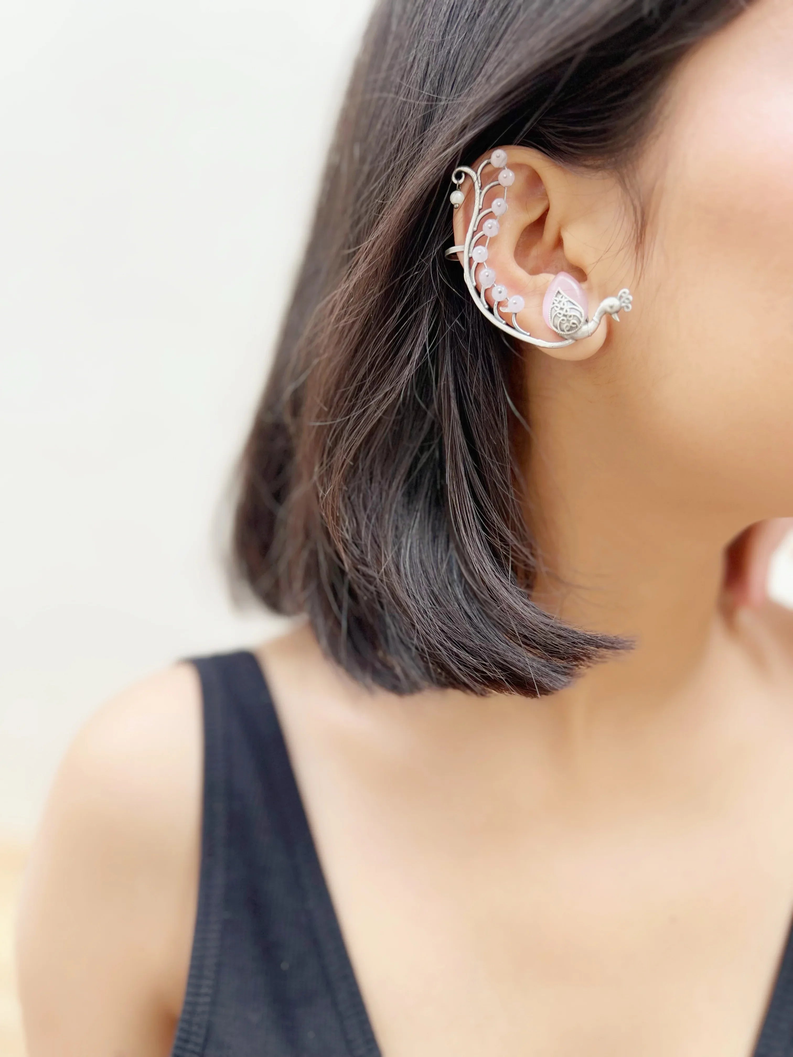 Rose Luna Earcuffs (SET OF TWO) - Jhaanjhariya