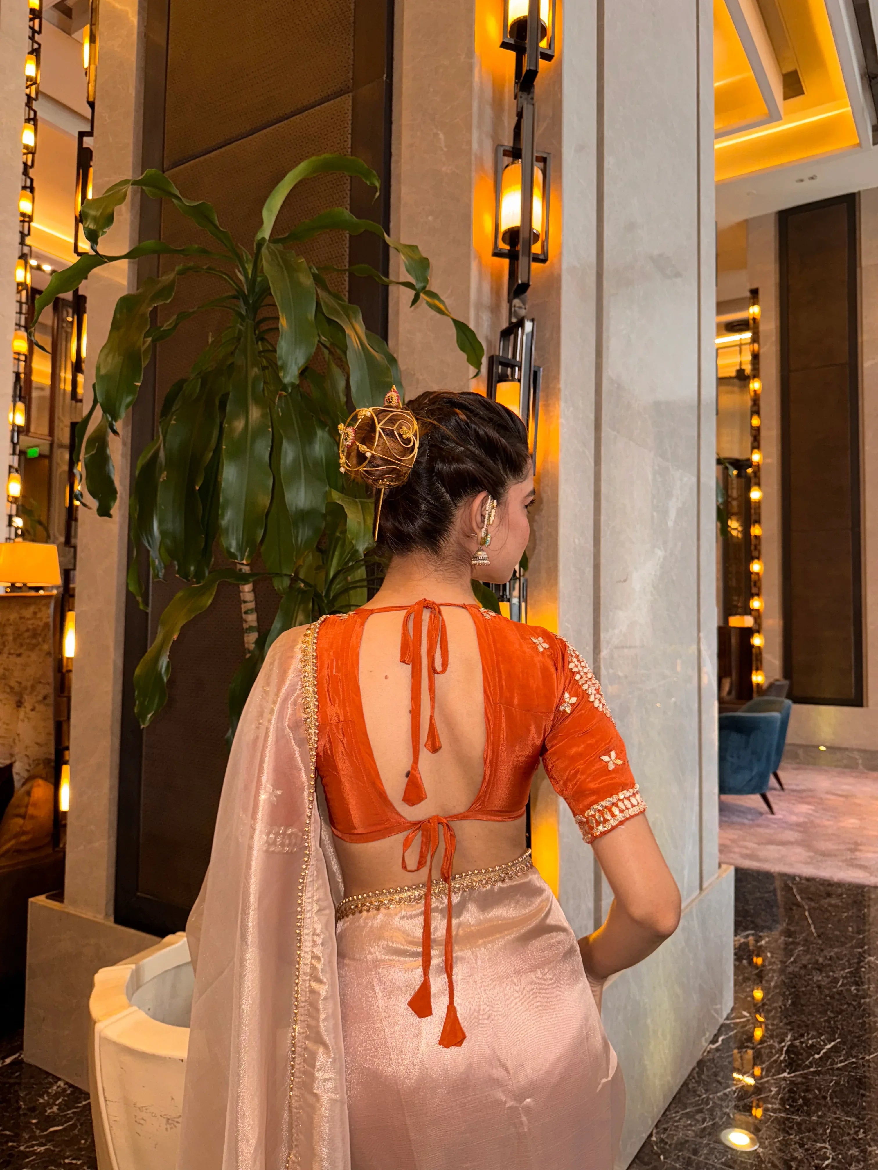 Chandra Juda Hair Bun Cage - Jhaanjhariya