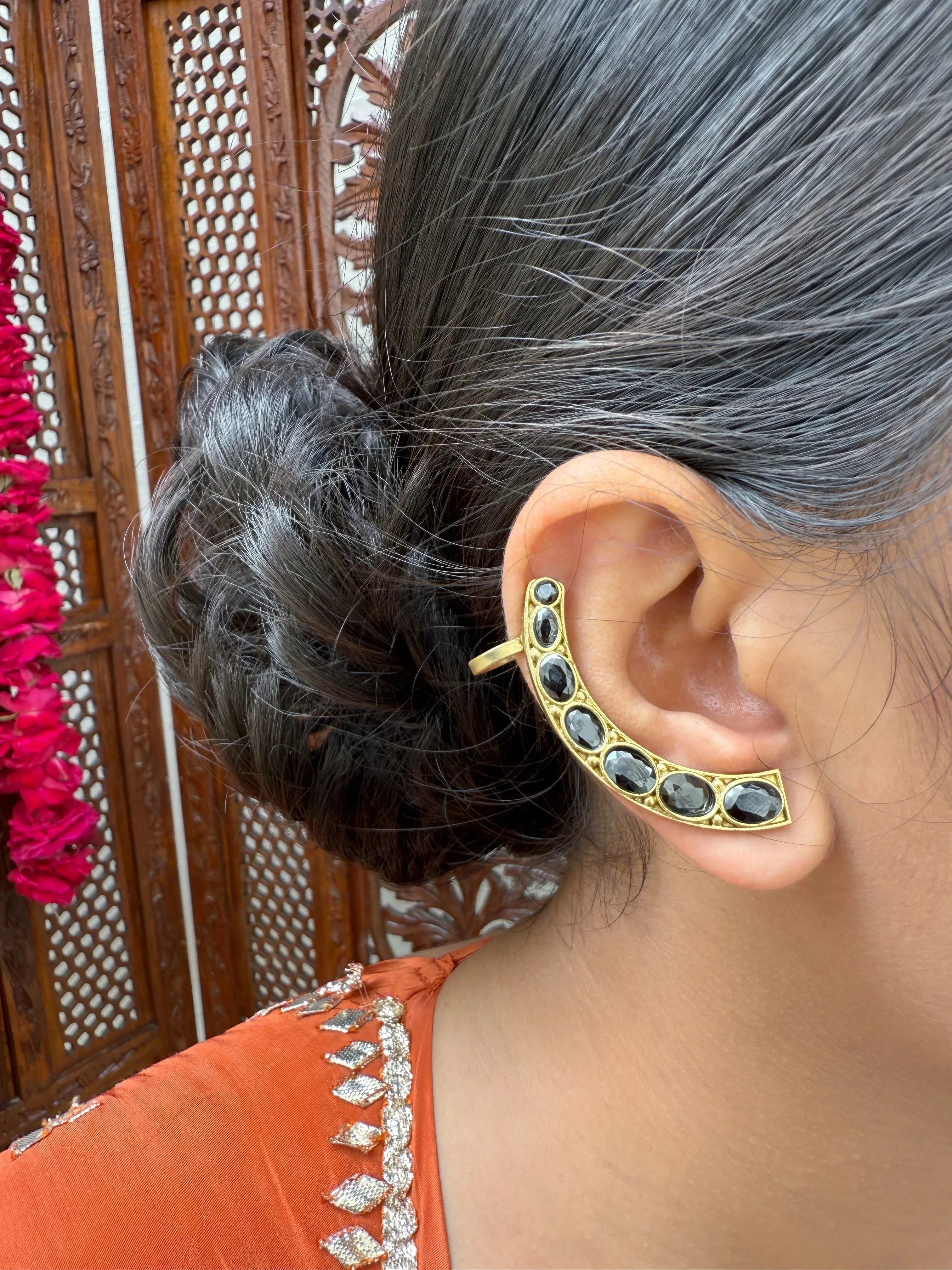Swara Charms Earcuffs - Jhaanjhariya