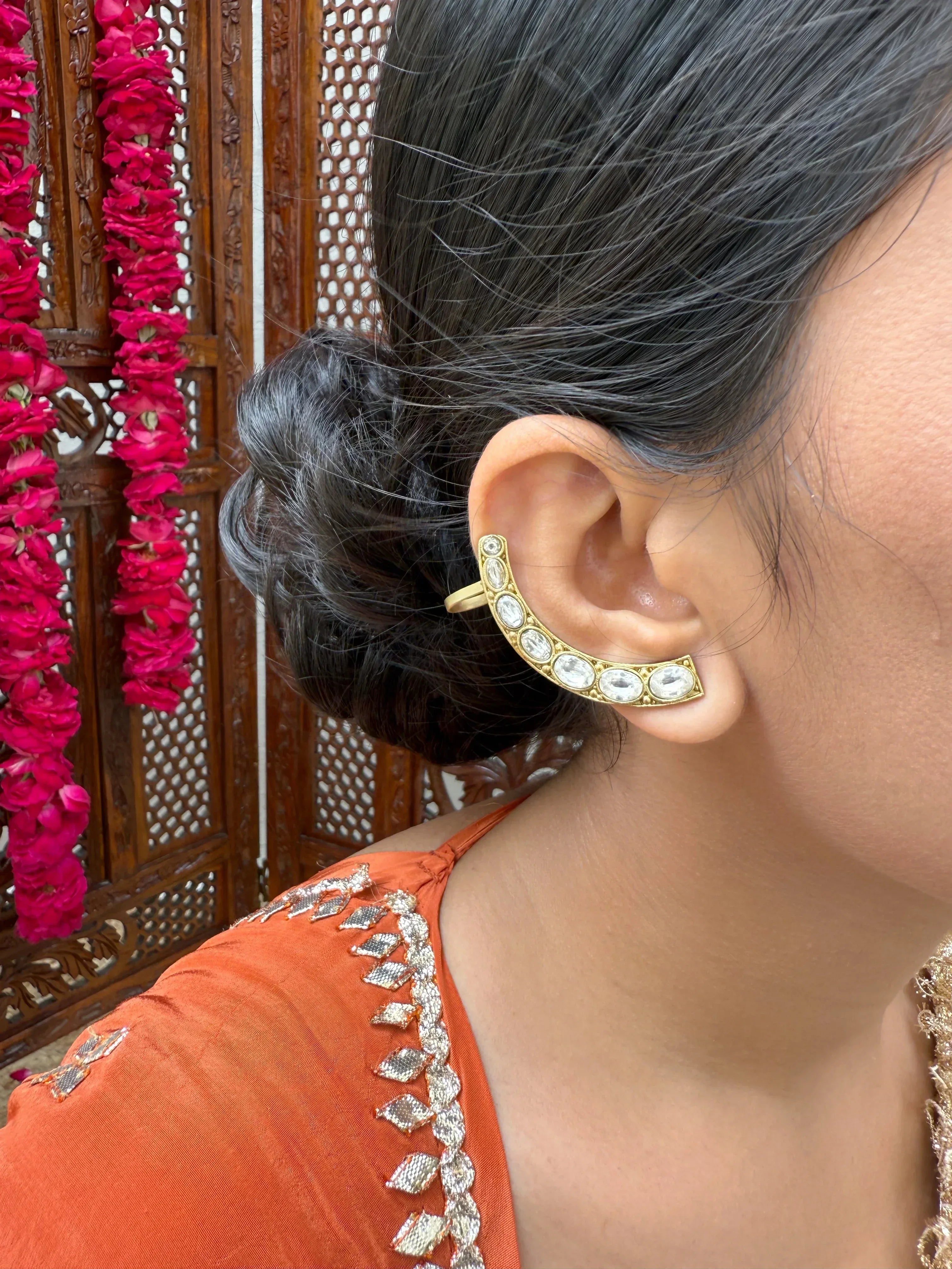 Swara Charms Earcuffs - Jhaanjhariya