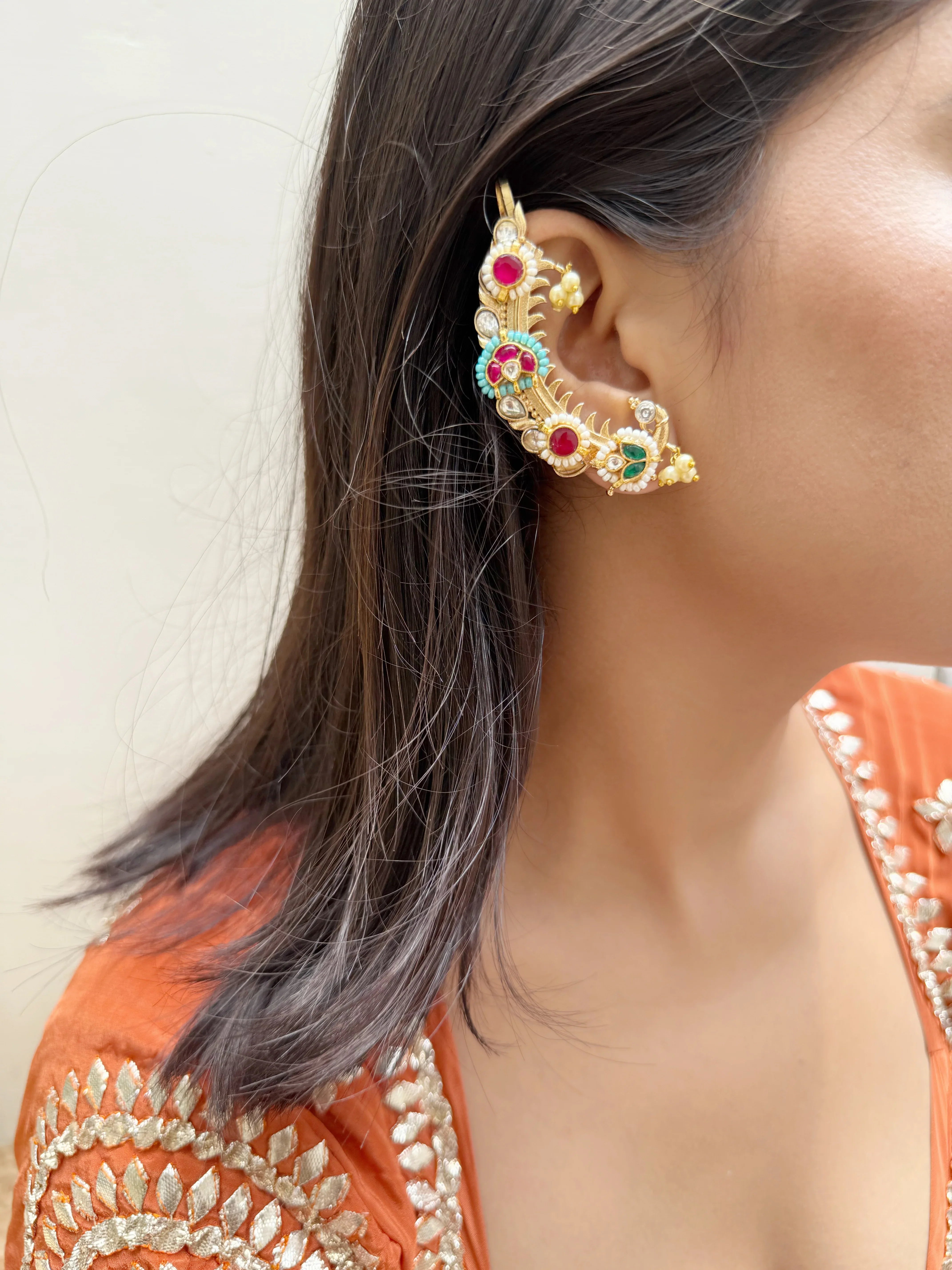 Rang Rasa Earcuffs - Jhaanjhariya