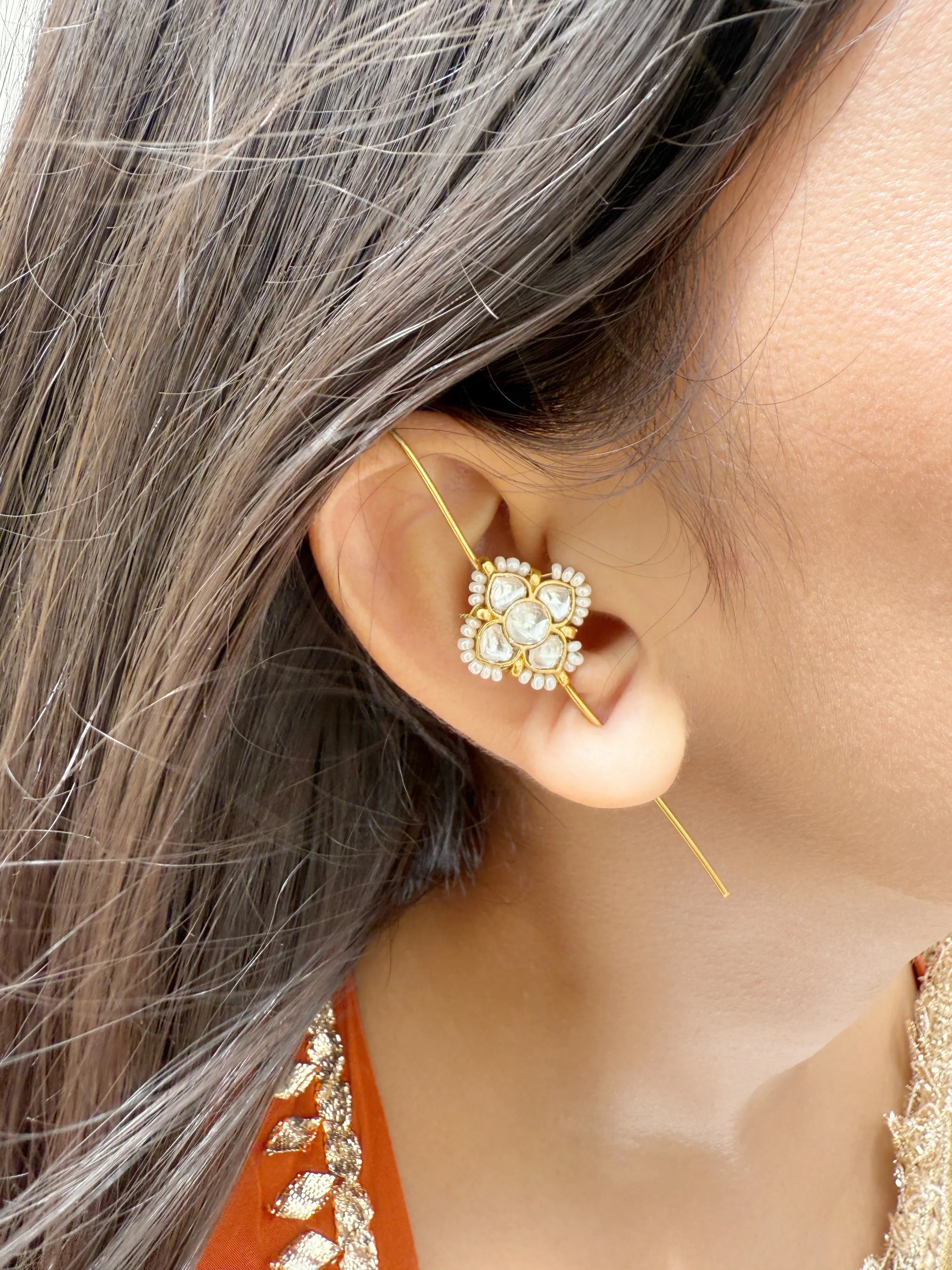 Zevar Kundan Sui (SET OF TWO) - Jhaanjhariya