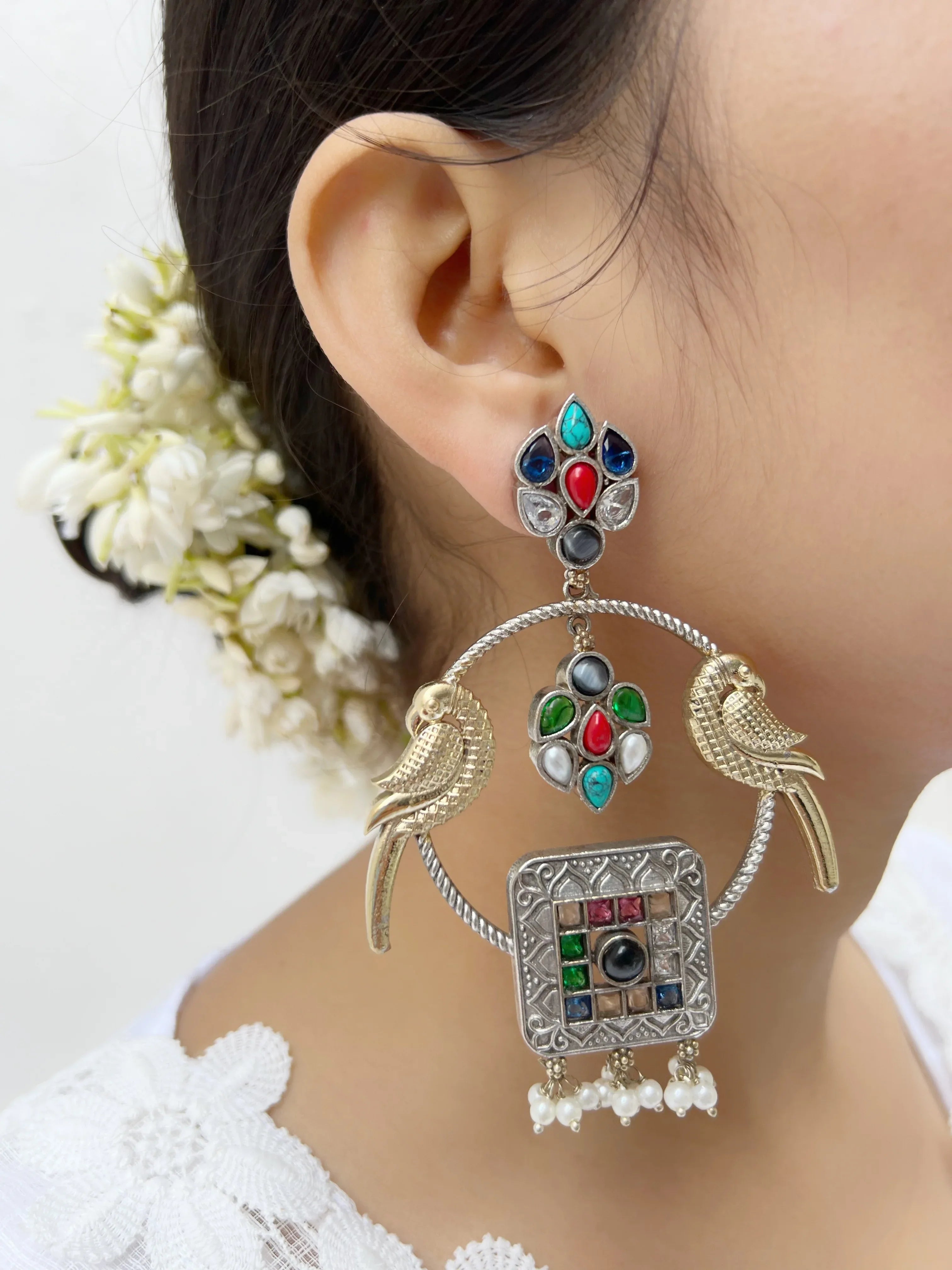 Naisha Earring - Jhaanjhariya