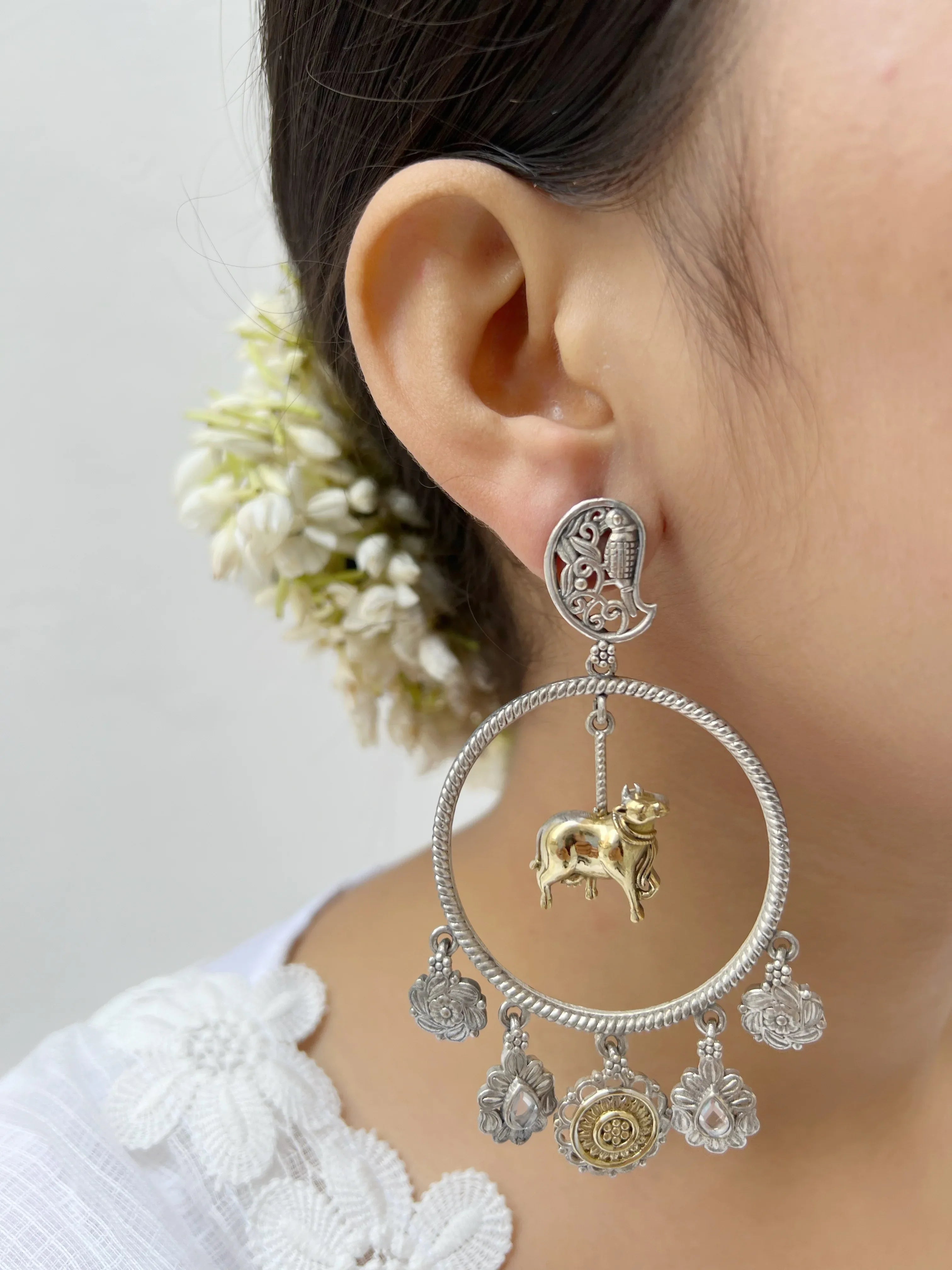 Noah Earrings - Jhaanjhariya