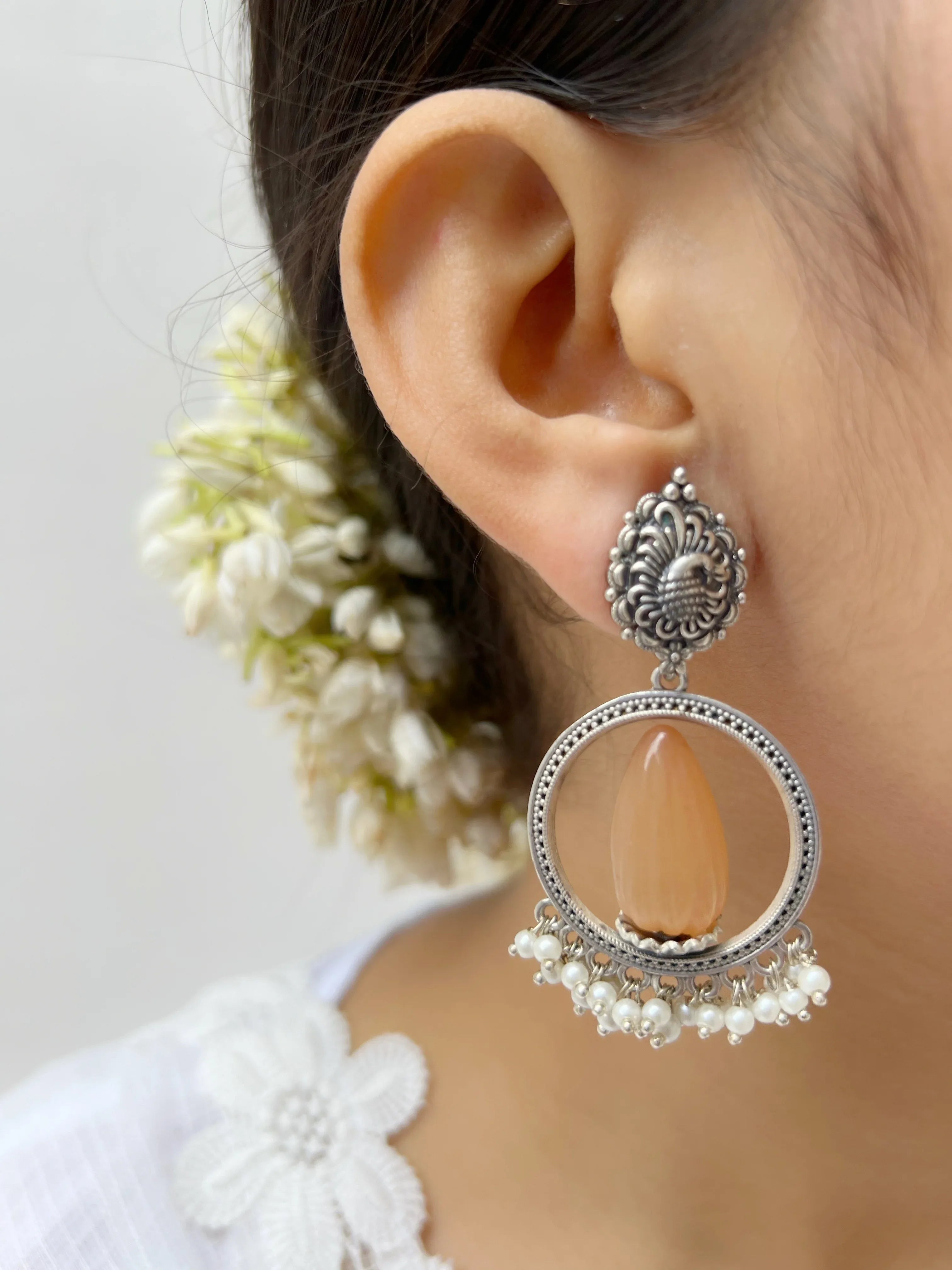 Nayanva Earrings - Jhaanjhariya