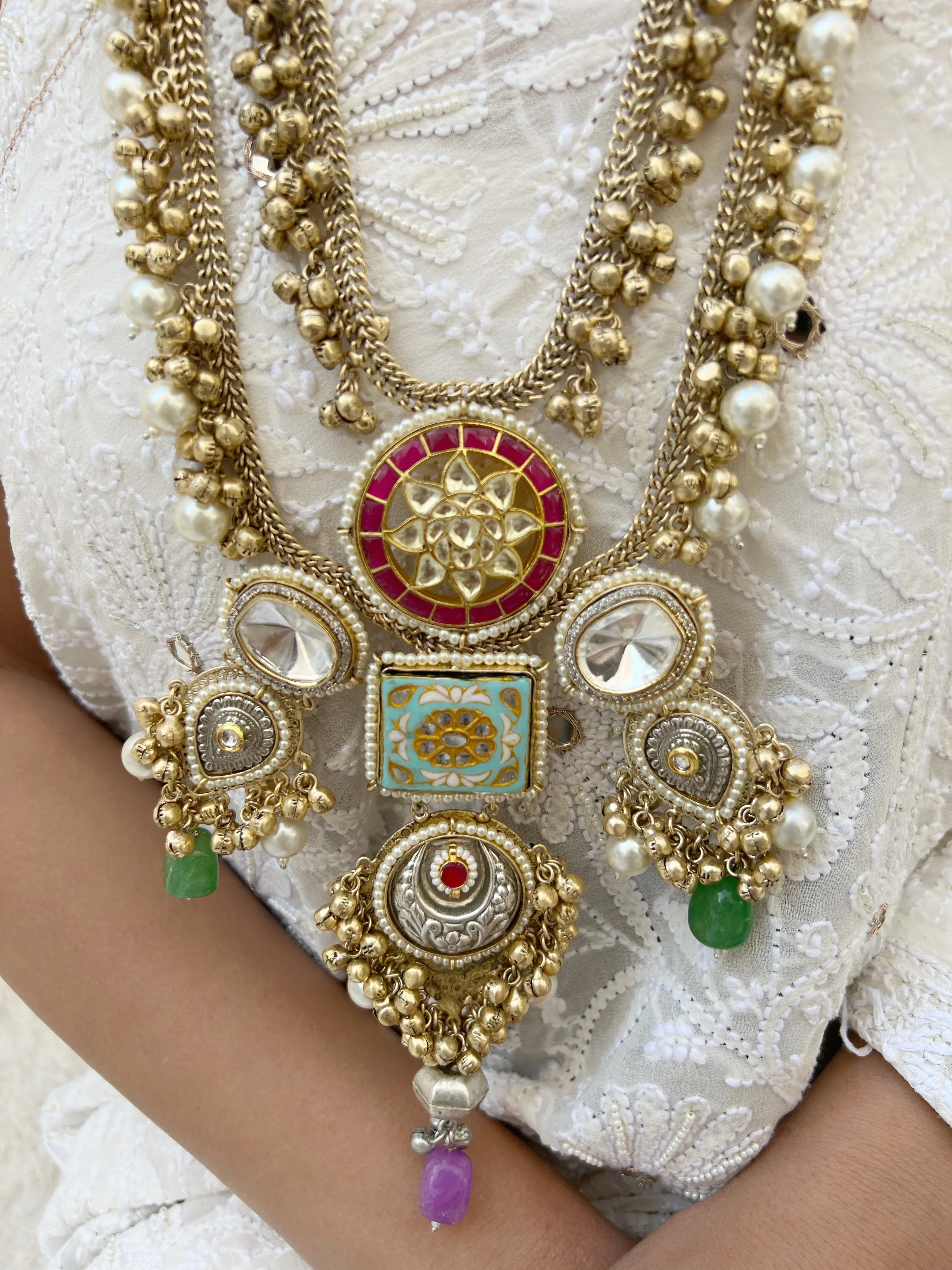 Aayat Long Necklace - Jhaanjhariya