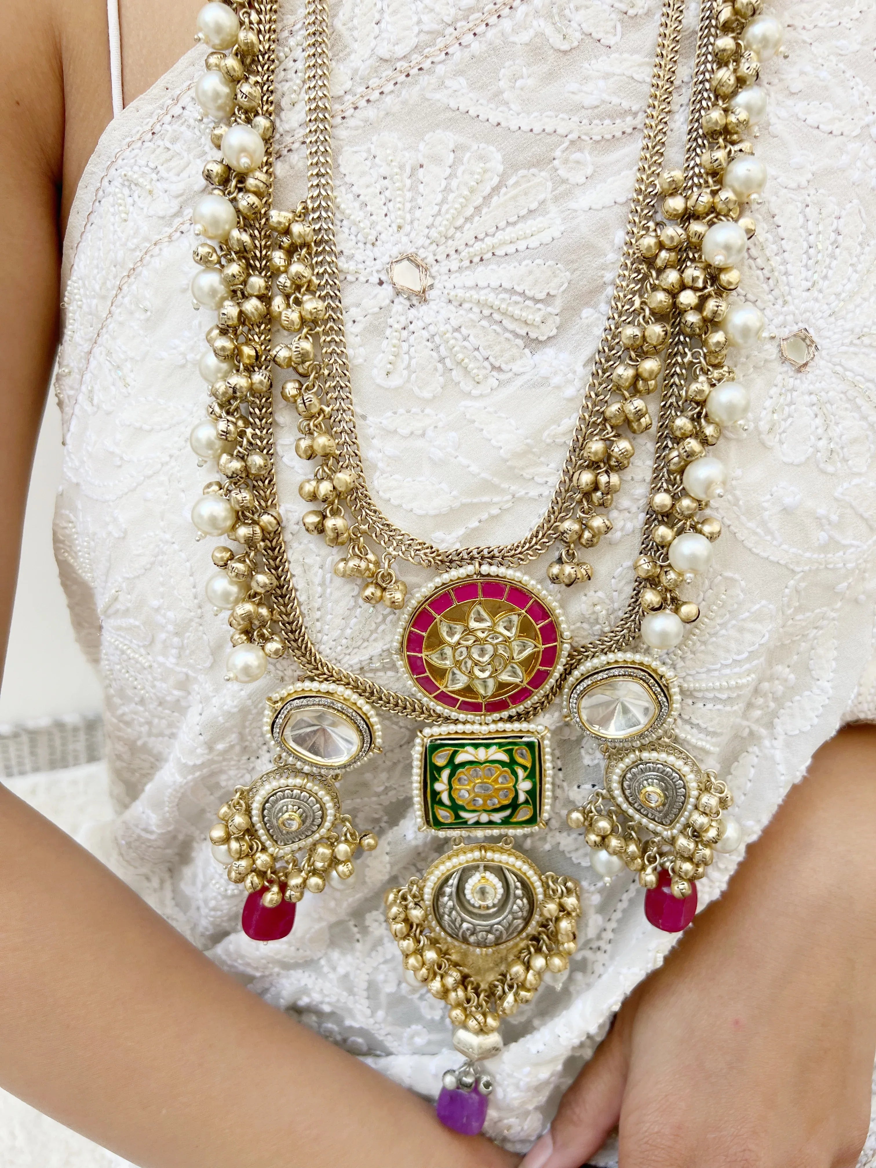 Aayat Long Necklace - Jhaanjhariya