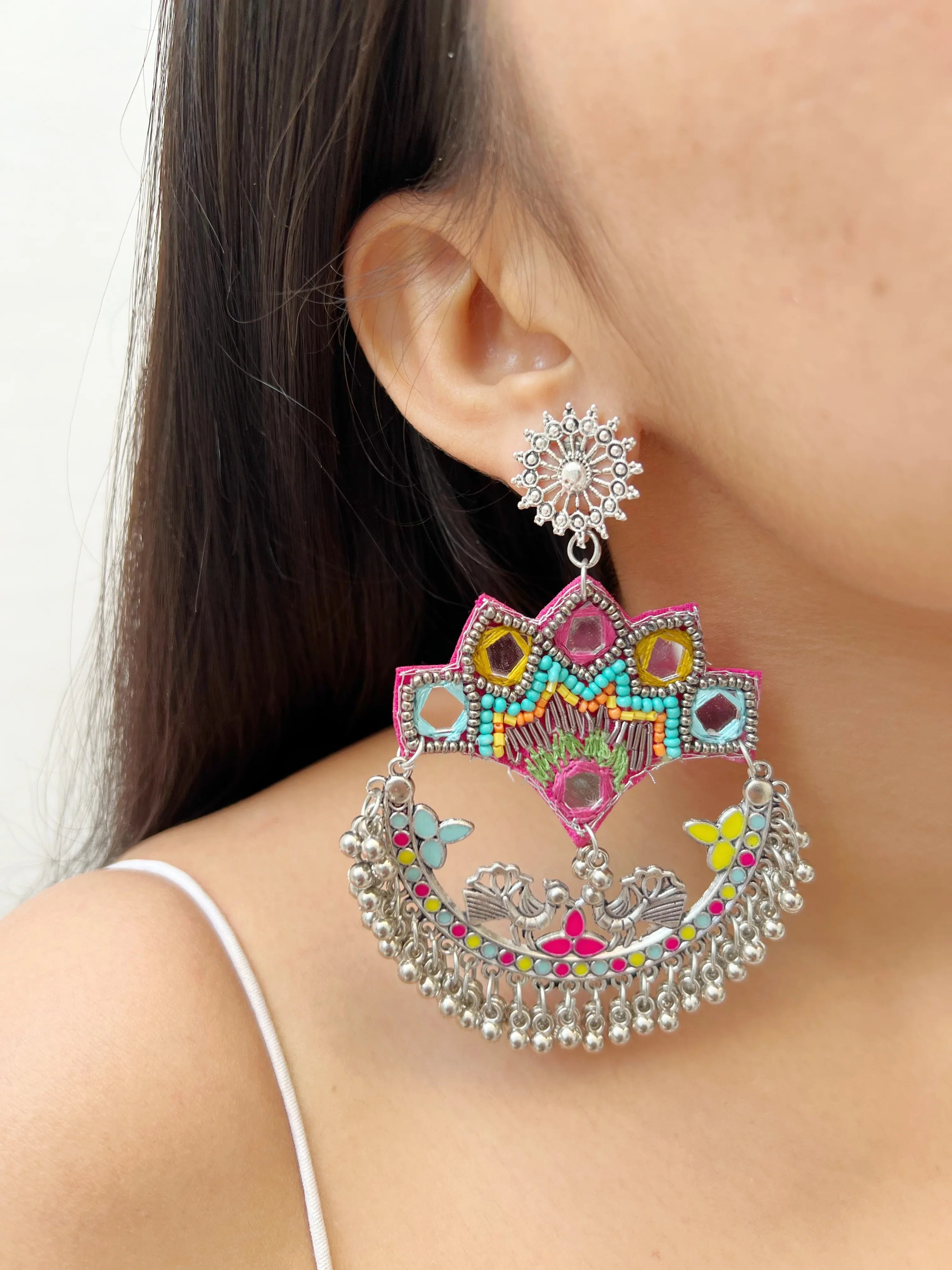 Rangoli Chandbalis - Jhaanjhariya