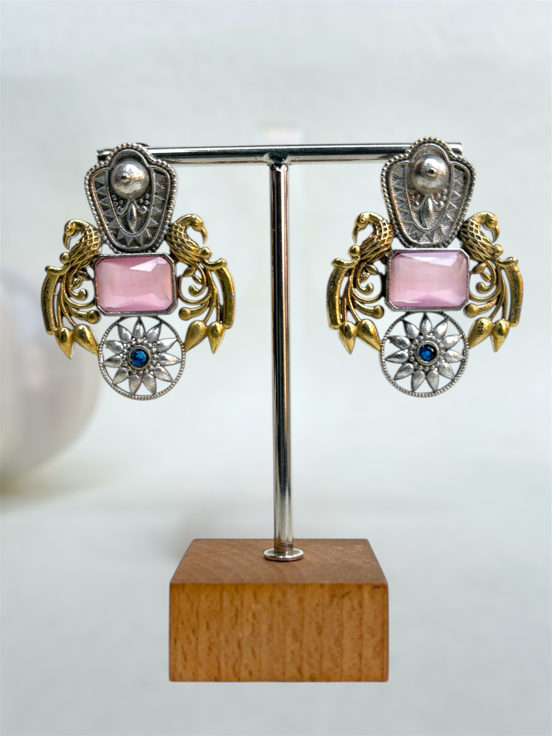 Chakra Moti Earrings